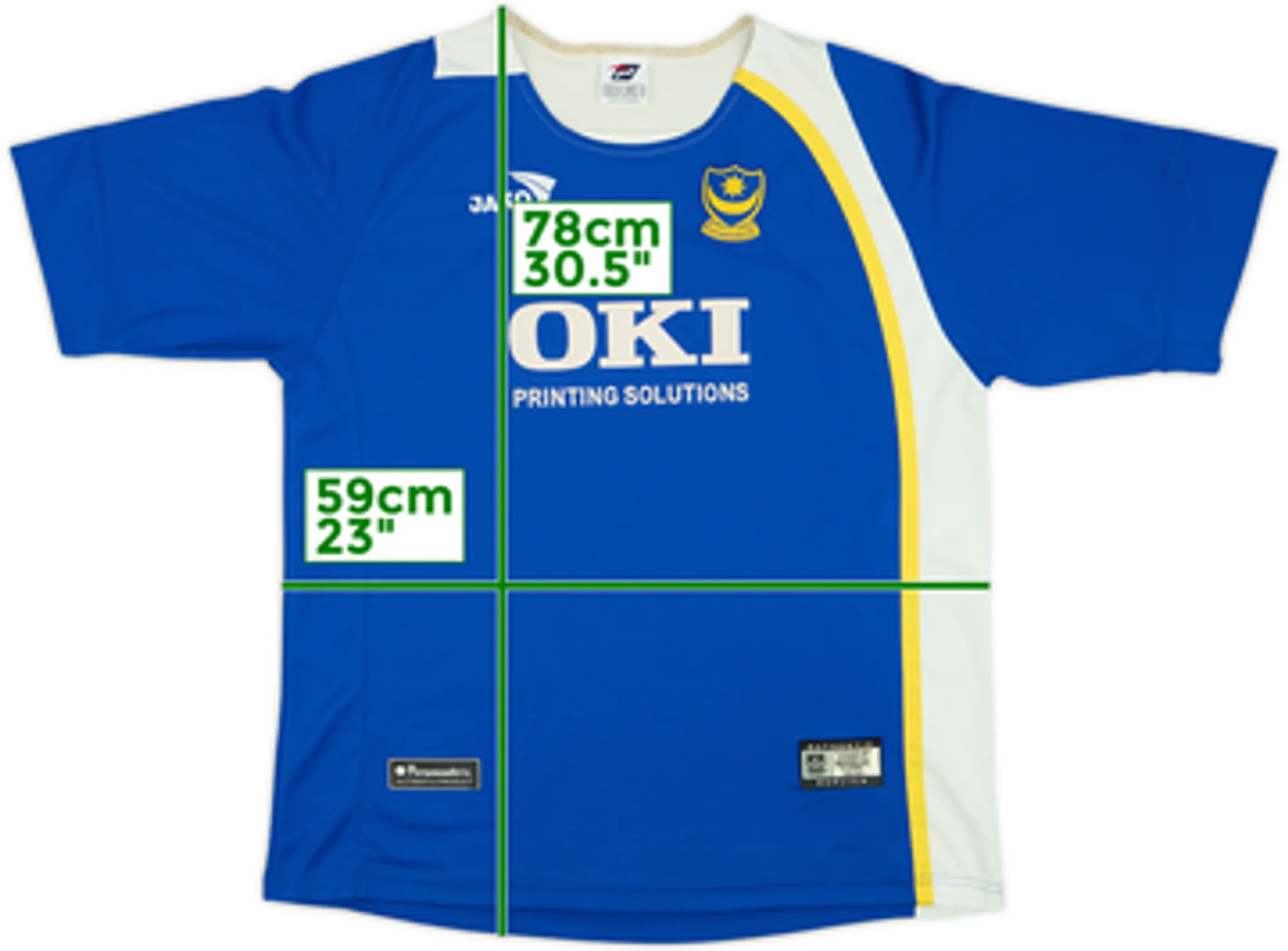 Jako Portsmouth Mens SS Home Shirt 2005/06