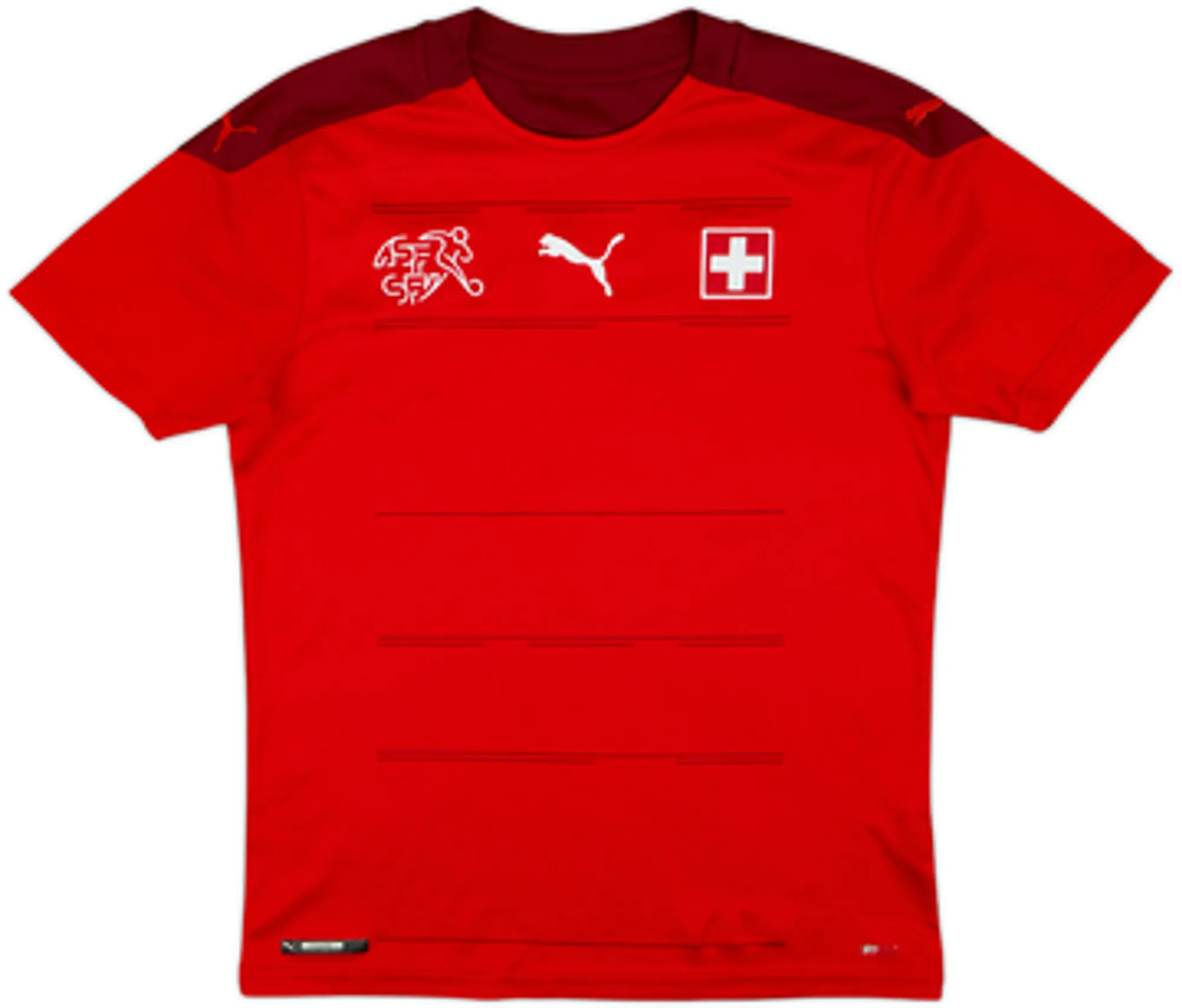 Puma Switzerland Mens SS Home Shirt 2020