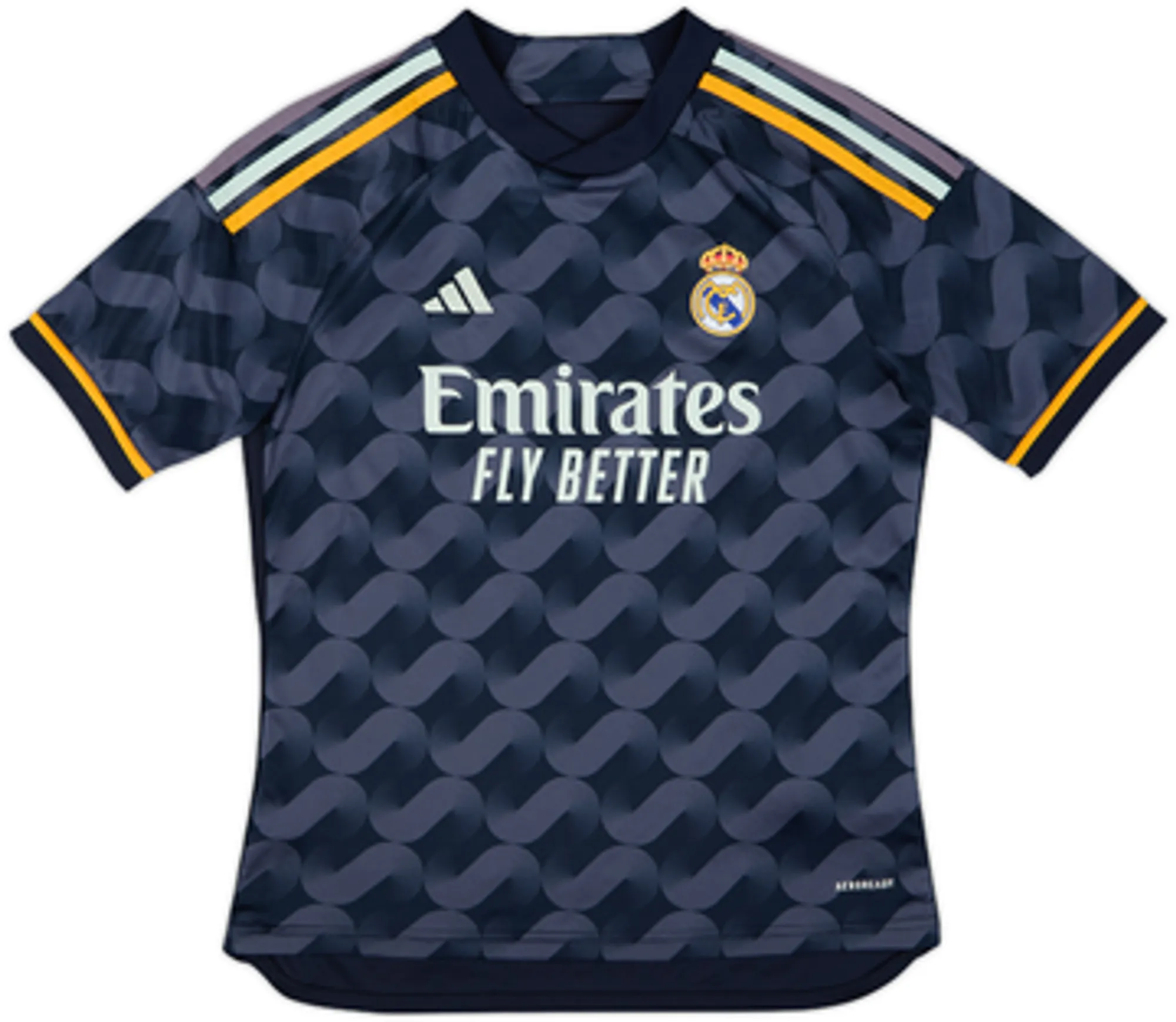 adidas Real Madrid Boys SS Away Shirt 2023/24