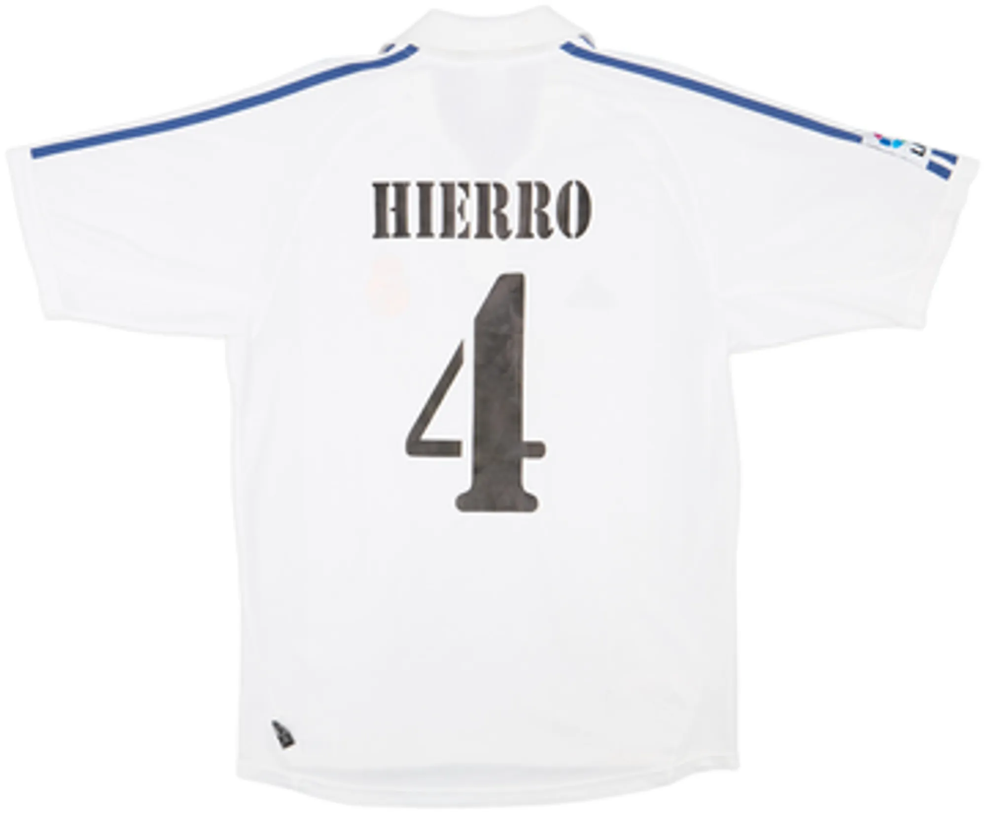 adidas Real Madrid Mens SS Home Shirt 2001/02