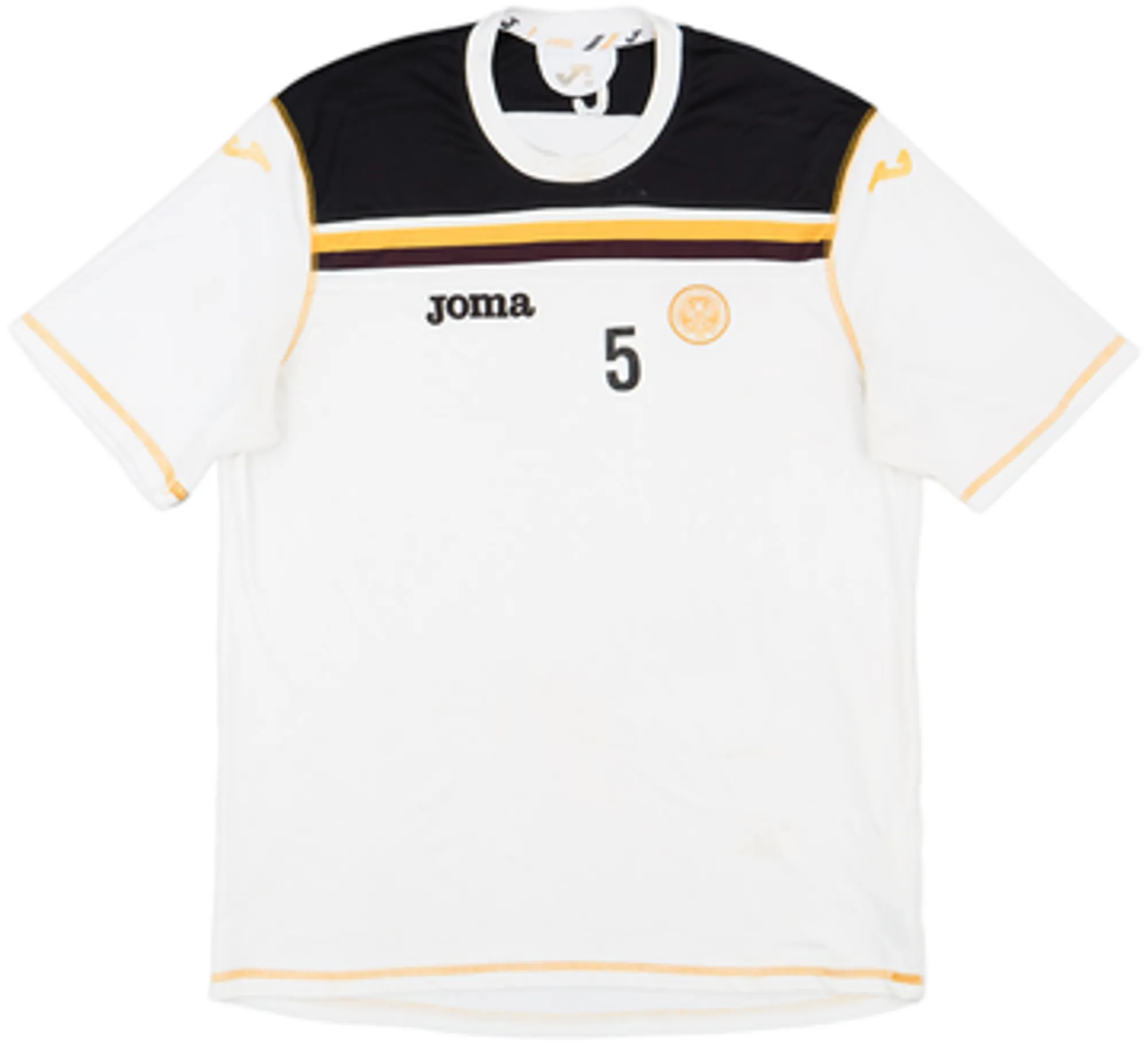 Joma St Johnstone Mens SS Player Issue Home Shirt 2014/15