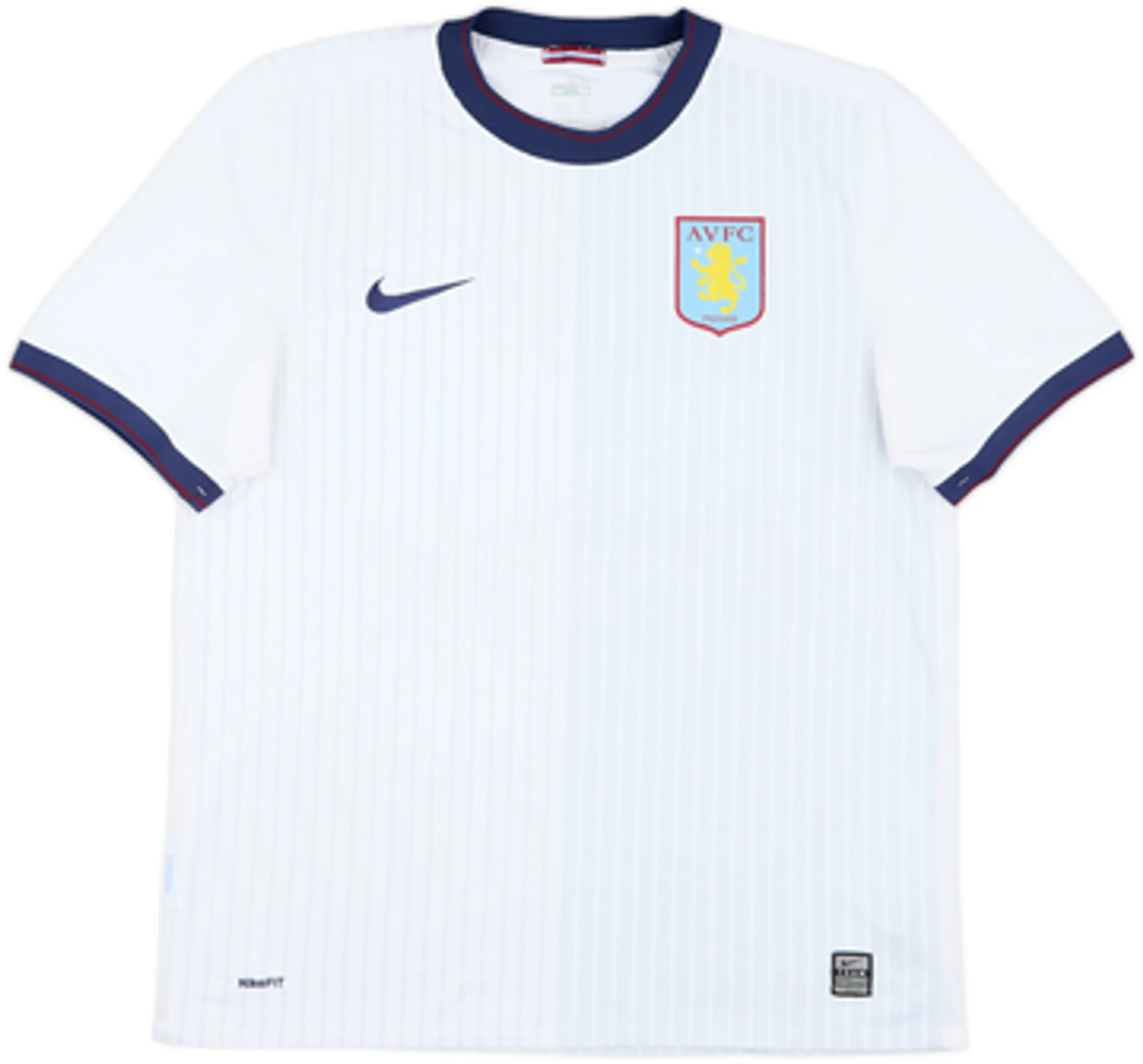 最終価格Aston Villa Nike XL ホワイトシャツ　古着 最終価格Aston Villa Nike XL ホワイトシャツ 古着