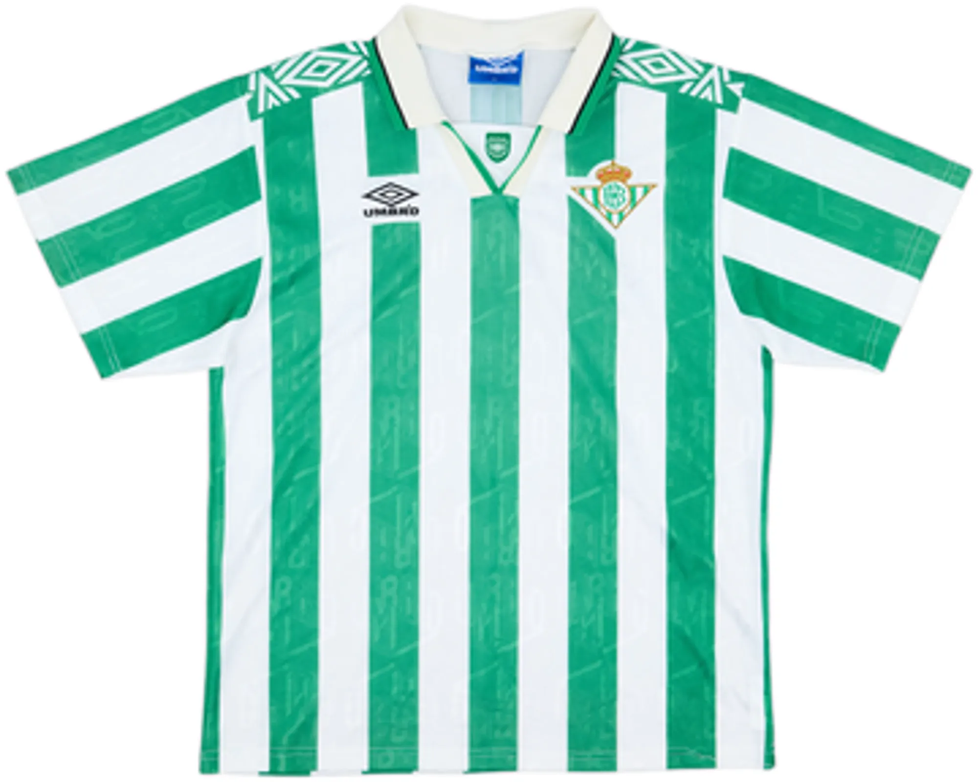 Umbro Real Betis Mens SS Home Shirt 1994/95