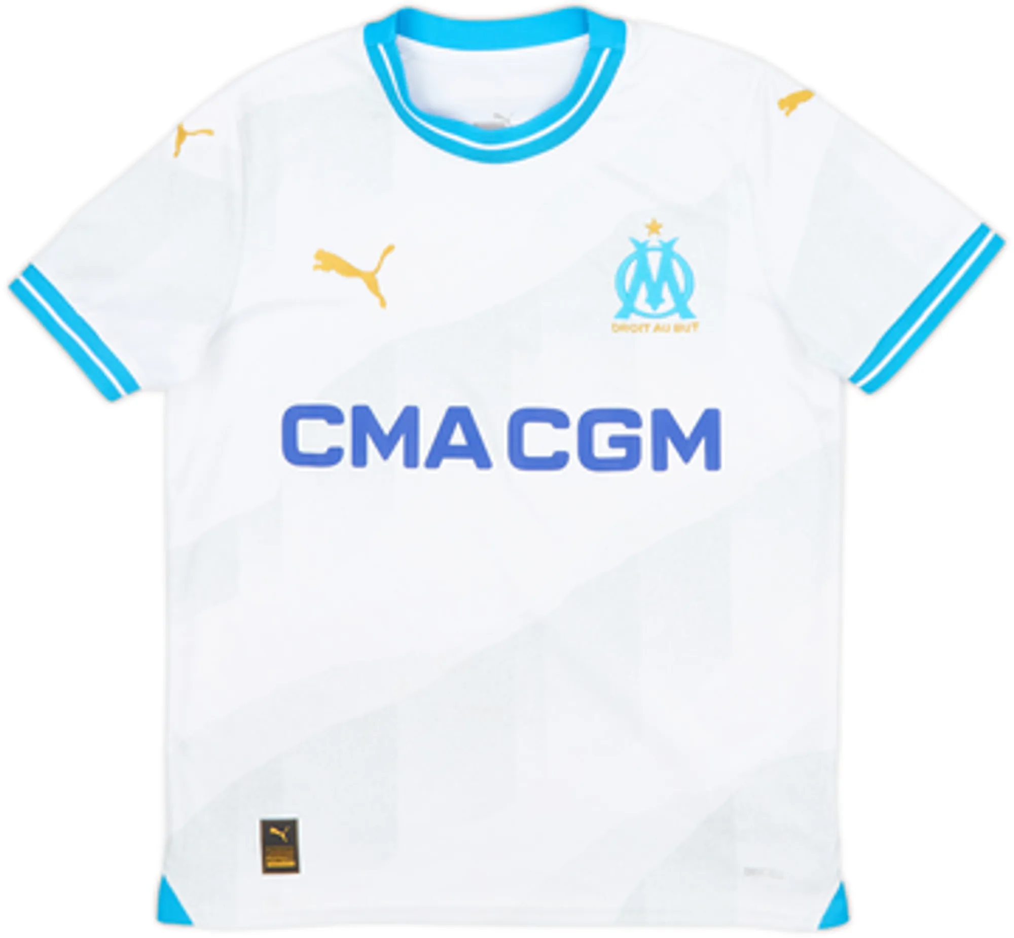 Puma Marseille Boys SS Home Shirt 2023/24