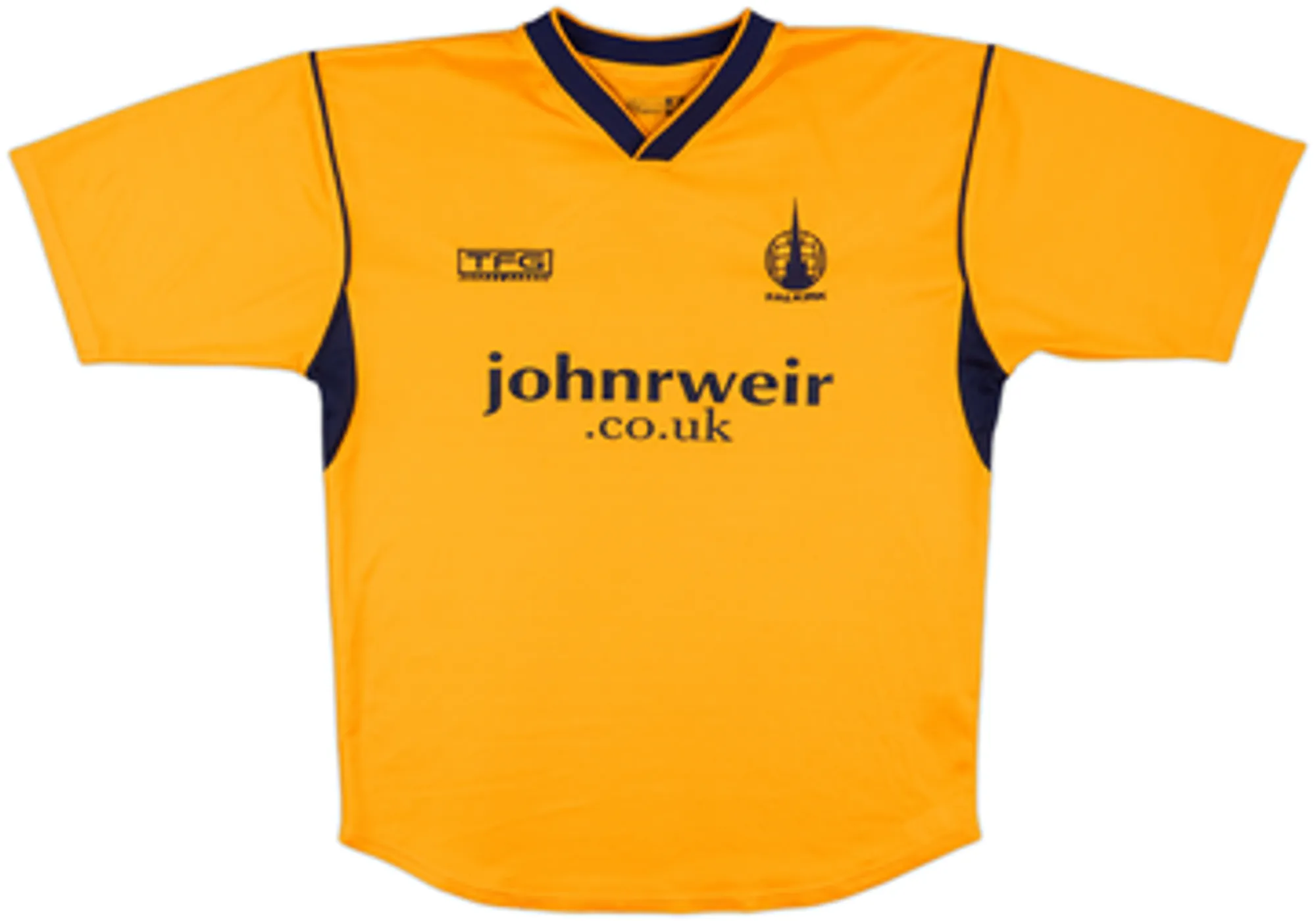 Away Falkirk Mens SS Away Shirt 2001/02