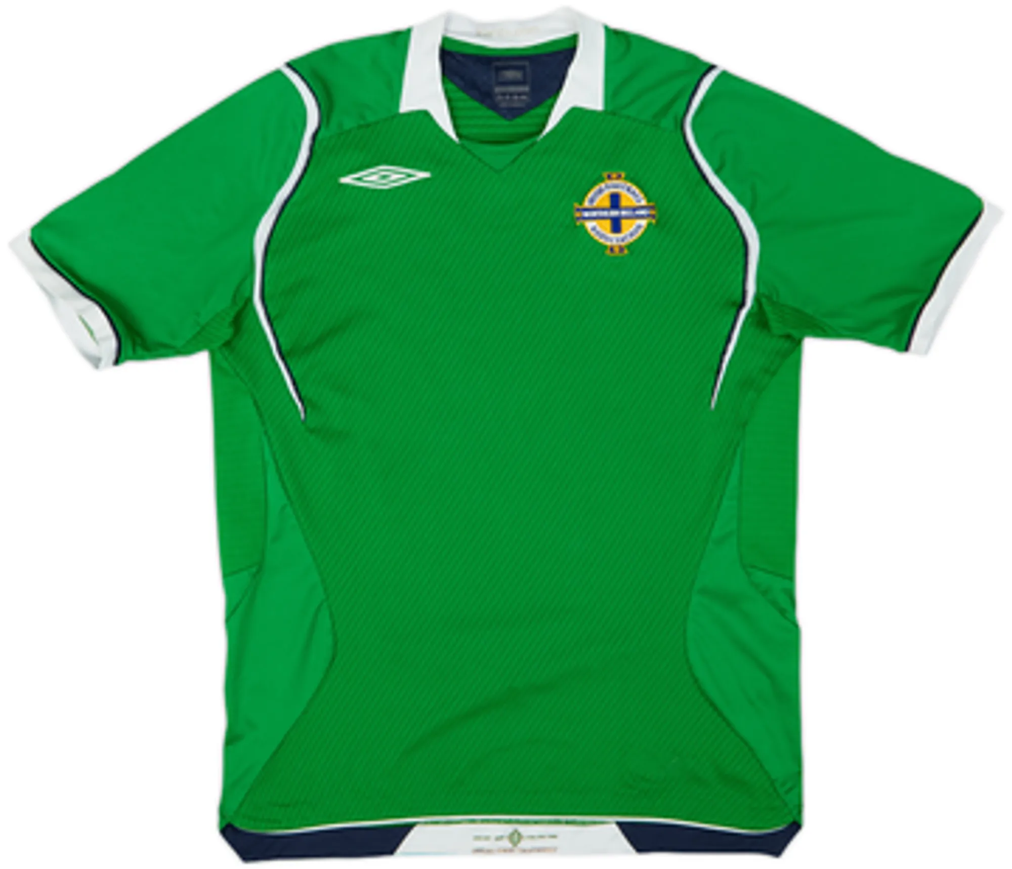 Umbro Northern Ireland Mens SS Home Shirt 2008