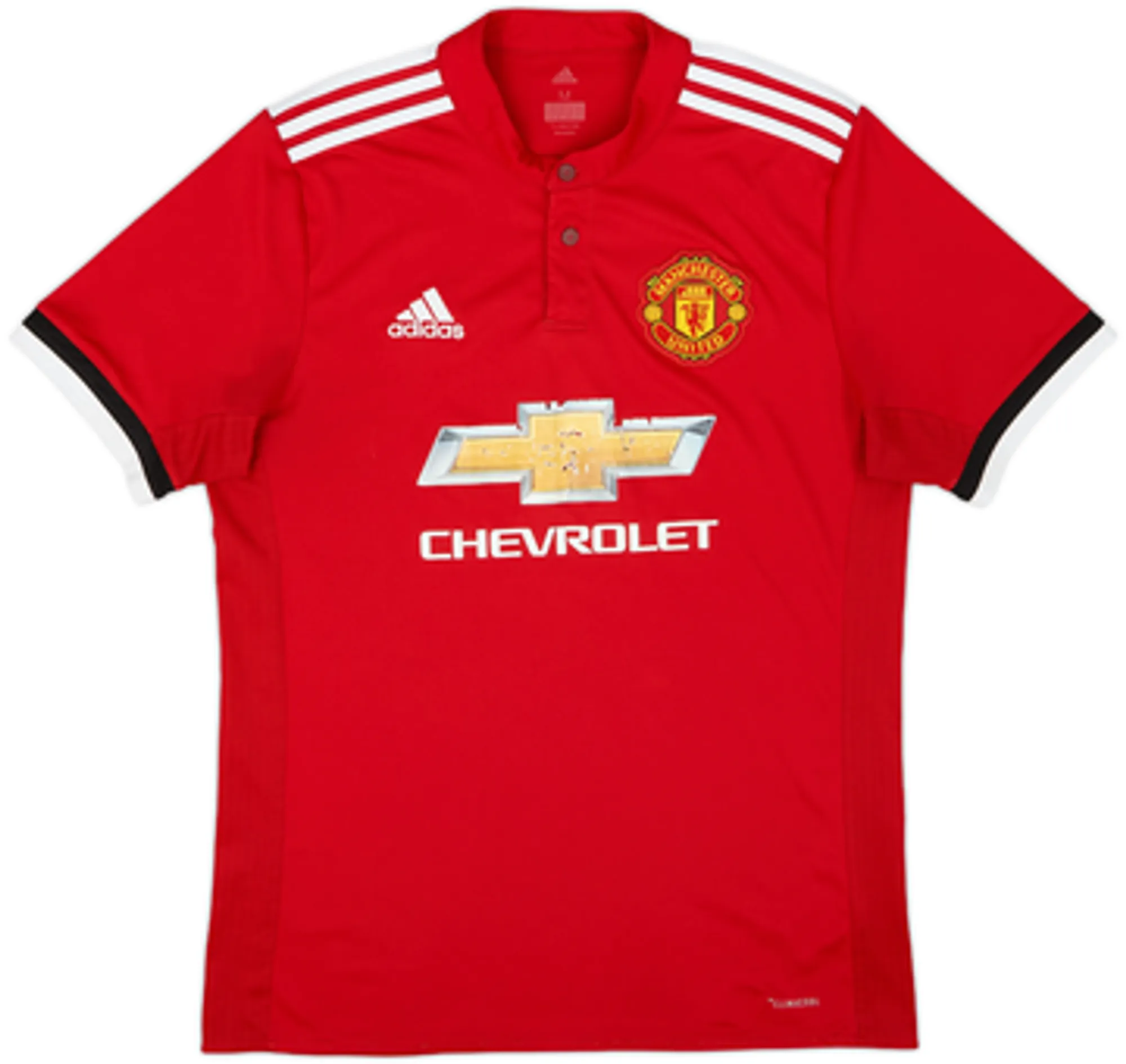 adidas Manchester United Mens SS Home Shirt 2017/18
