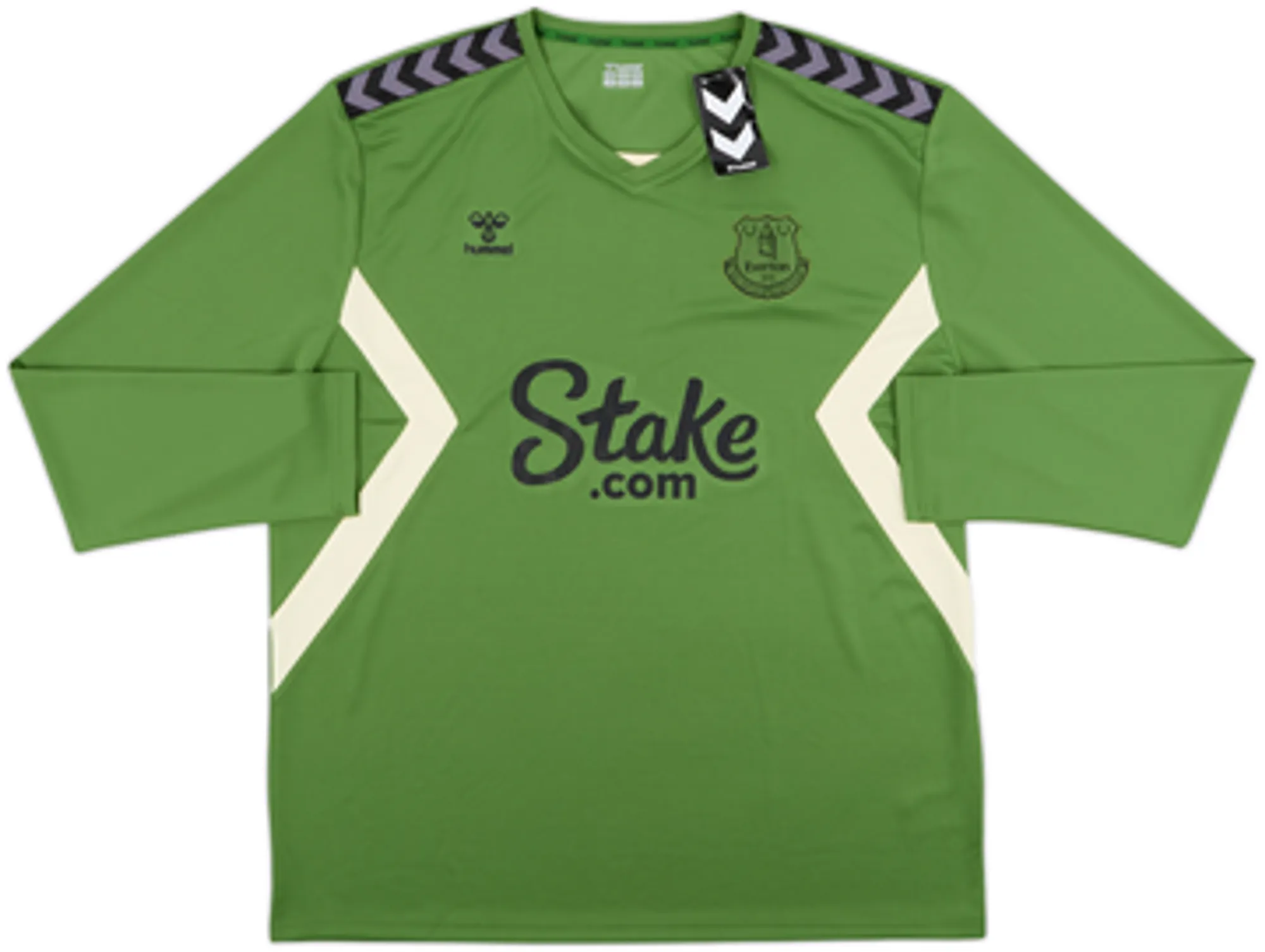 Hummel Everton Mens LS Home Shirt 2023/24