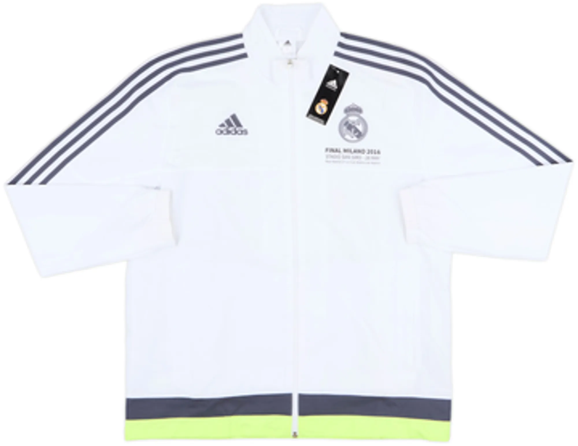 adidas Real Madrid Mens SS Home Champions League Final Shirt 2015/16