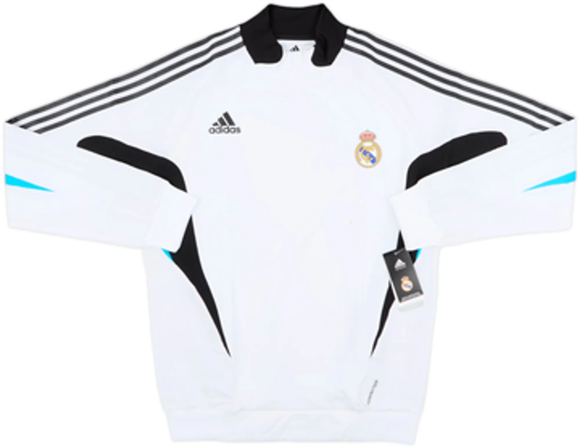 adidas Real Madrid Mens SS Player Issue Home Shirt 2007/08