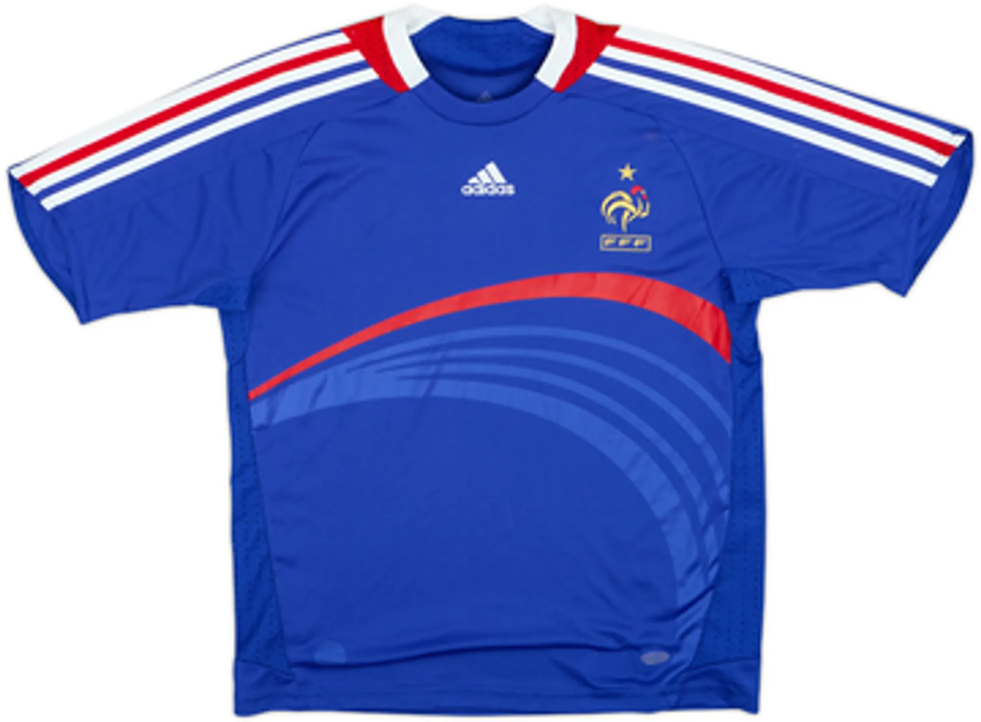 adidas France Boys SS Home Shirt 2007