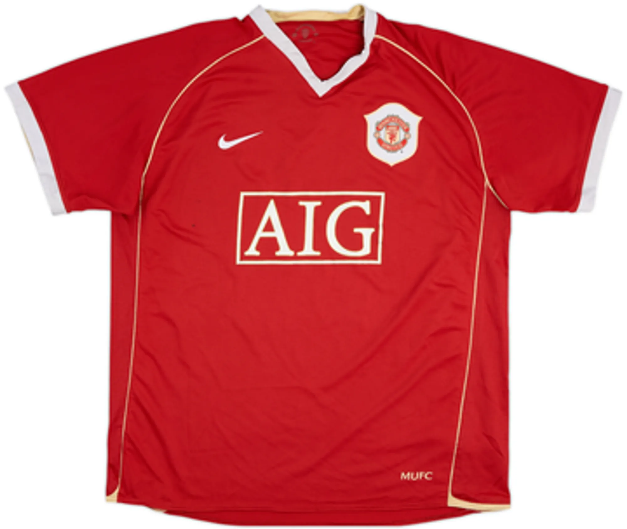 Nike Manchester United Mens SS Home Shirt 2006/07