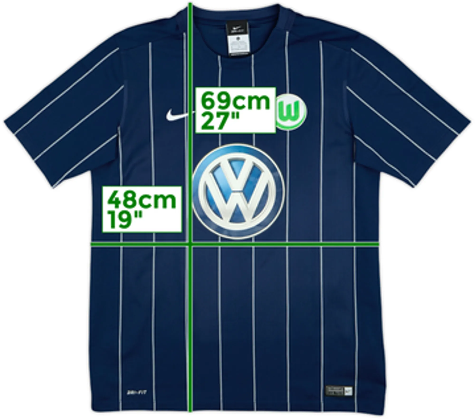 Nike Wolfsburg Boys SS Third Shirt 2016/17