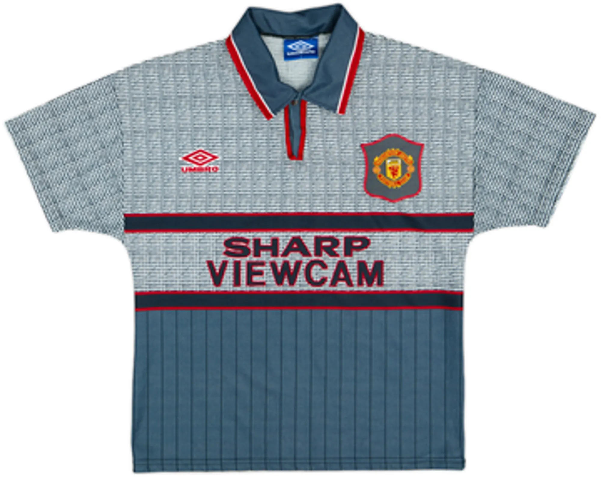 Umbro Manchester United Mens SS Away Shirt 1995/96