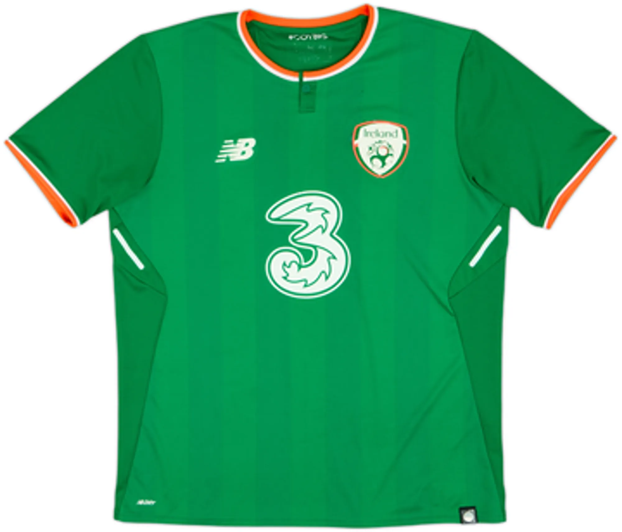 NewBalance Republic of Ireland Mens SS Home Shirt 2017