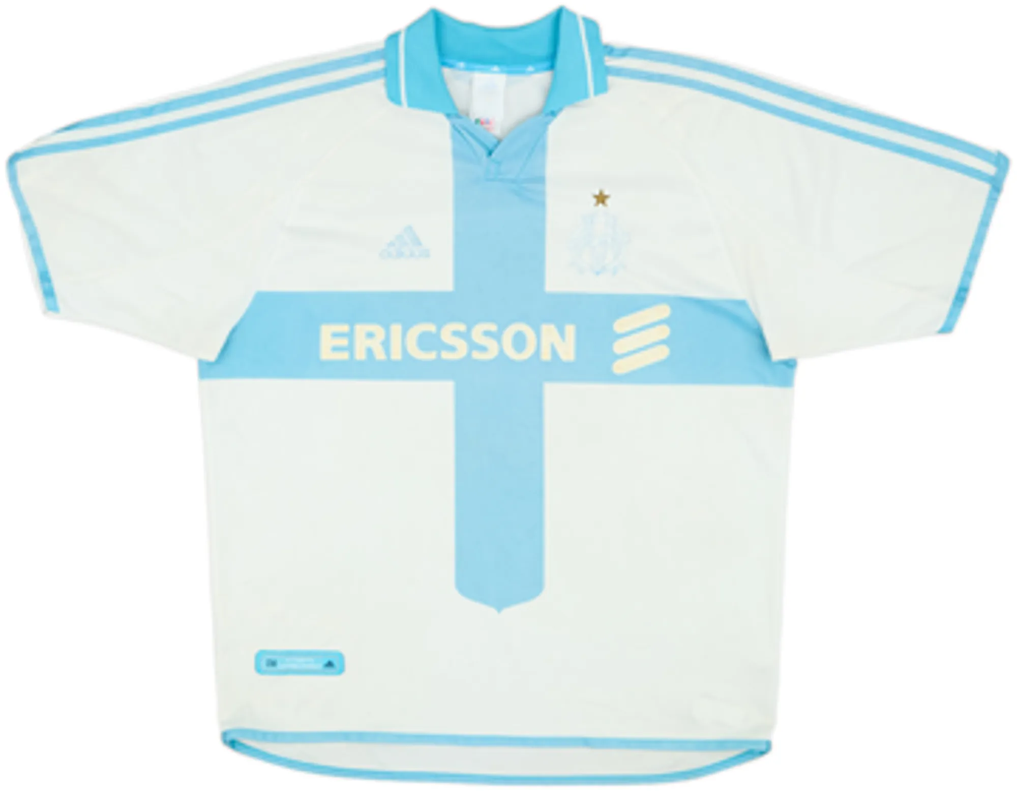 adidas Marseille Mens SS Home Shirt 2000/01