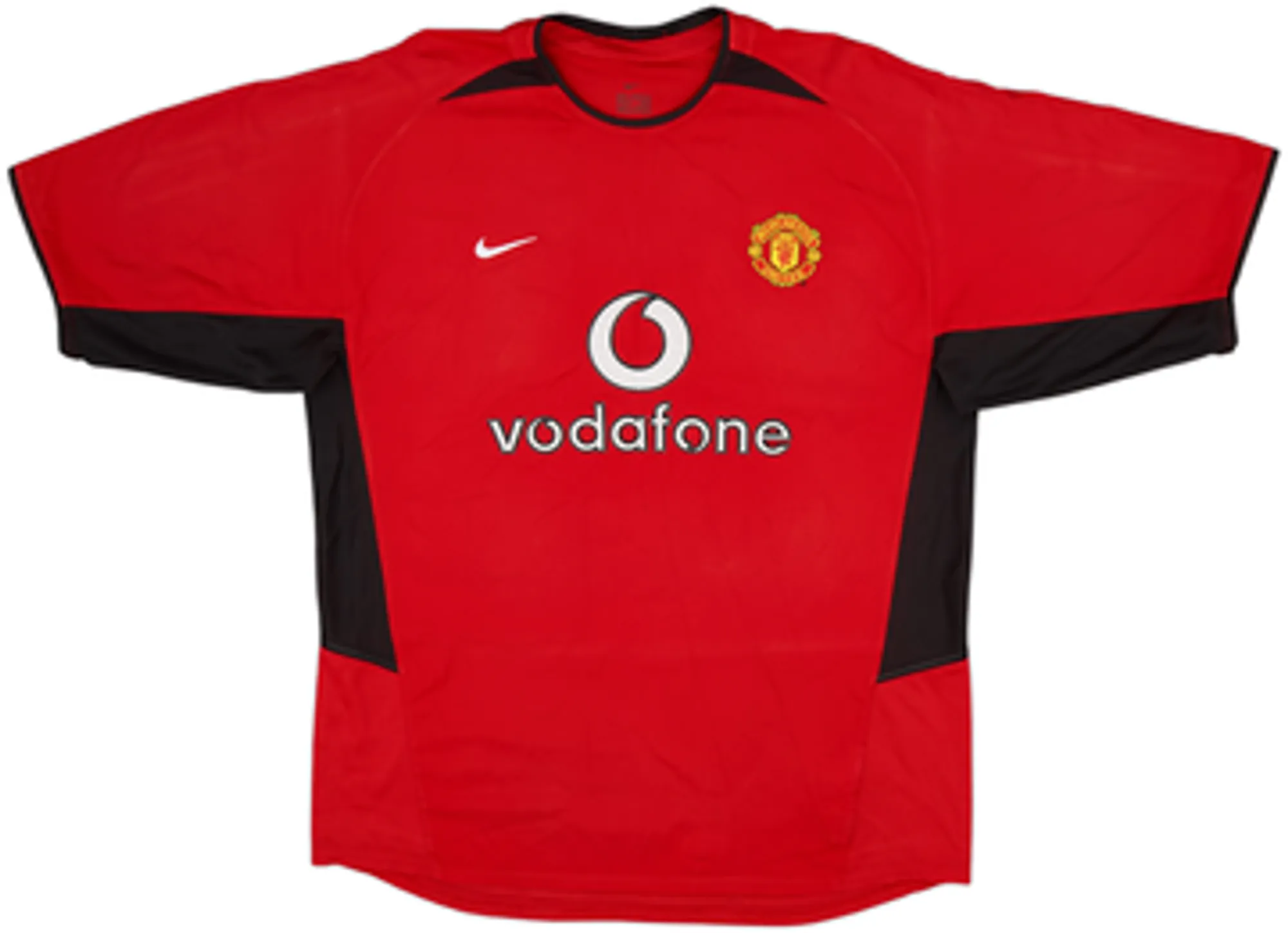 Nike Manchester United Mens SS Home Shirt 2002/04