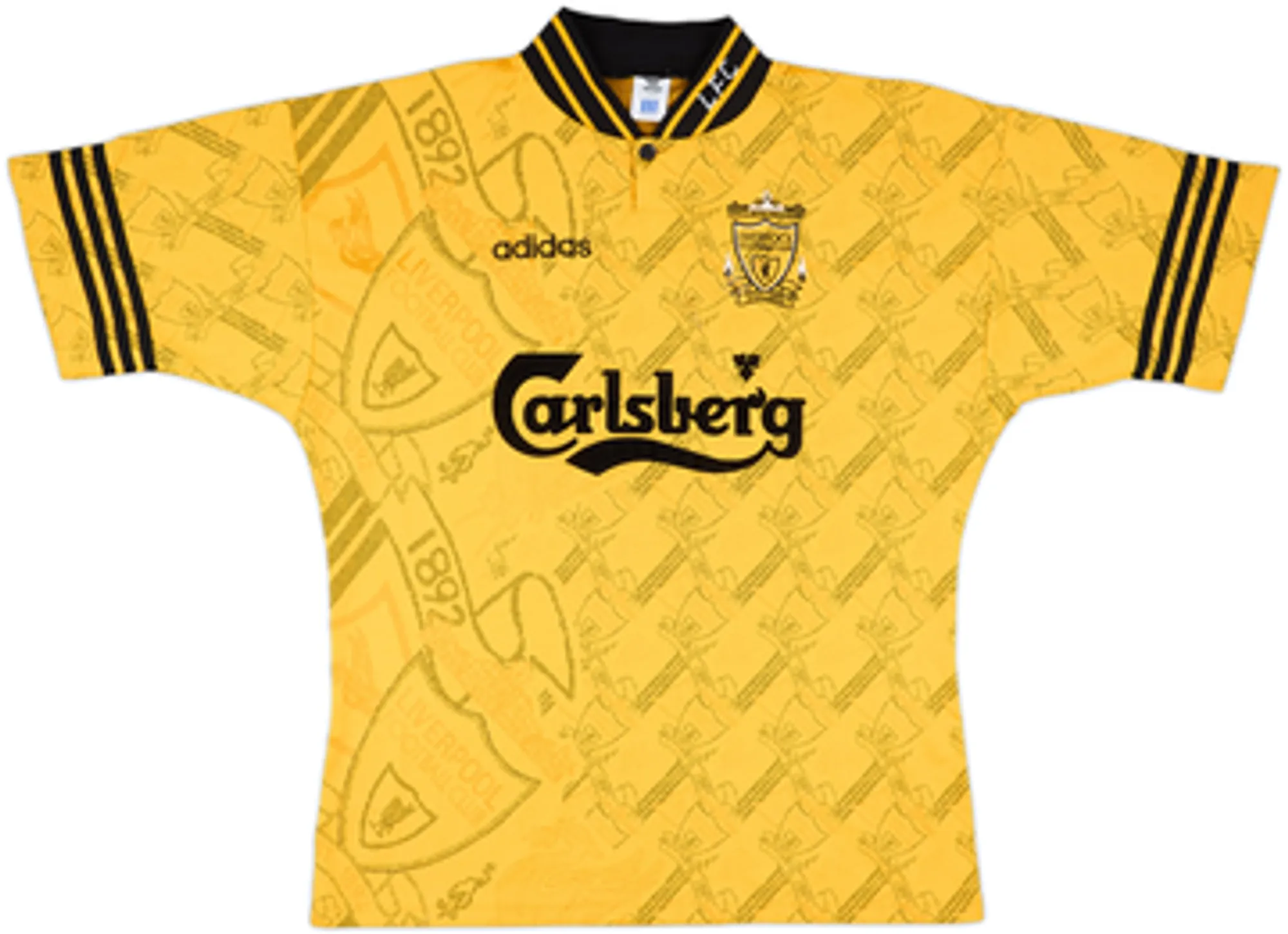 adidas Liverpool Mens SS Third Shirt 1994/96