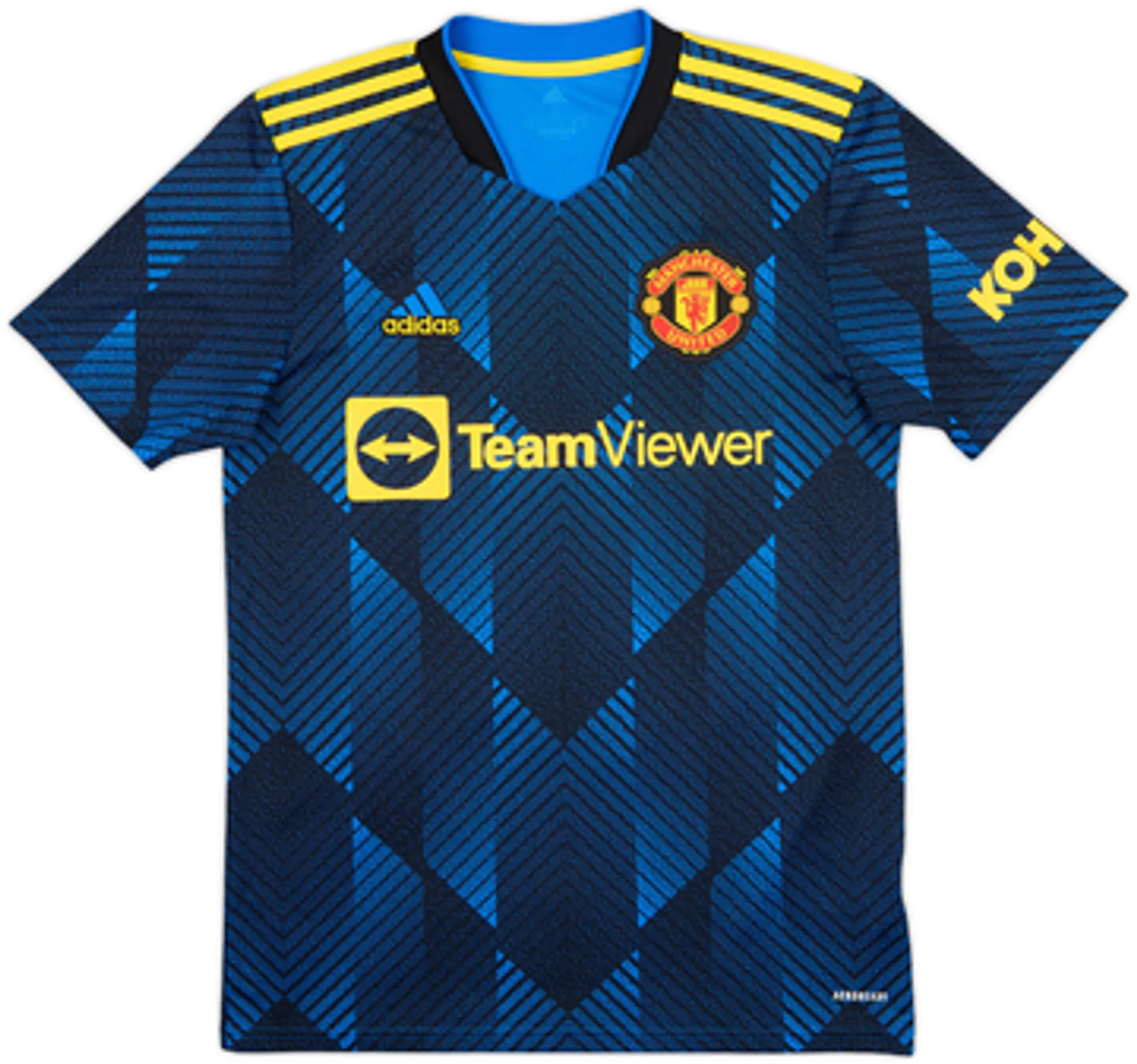 adidas Manchester United Mens SS Third Shirt 2021/22