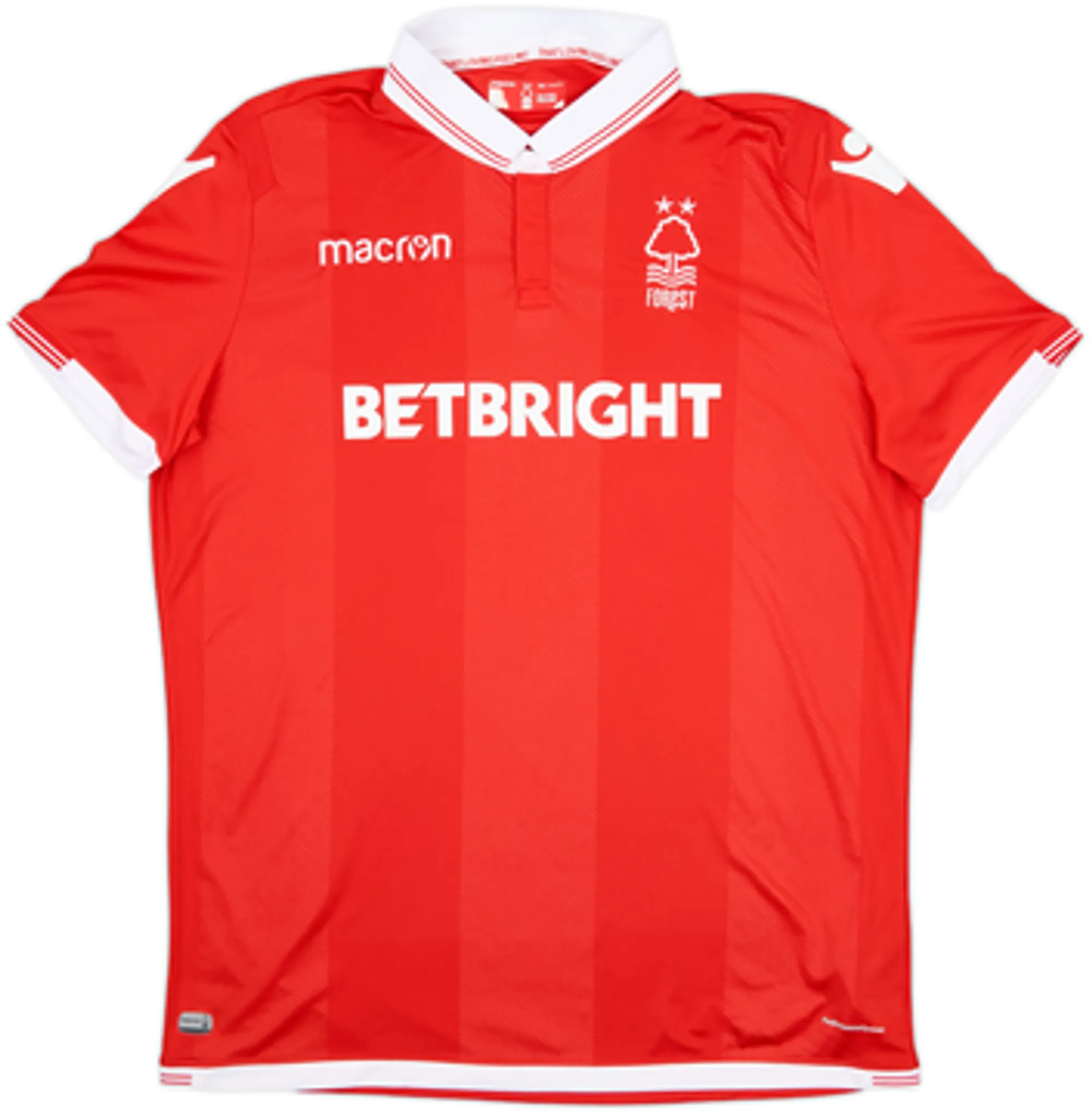 Macron Nottingham Forest Mens SS Home Shirt 2018/19