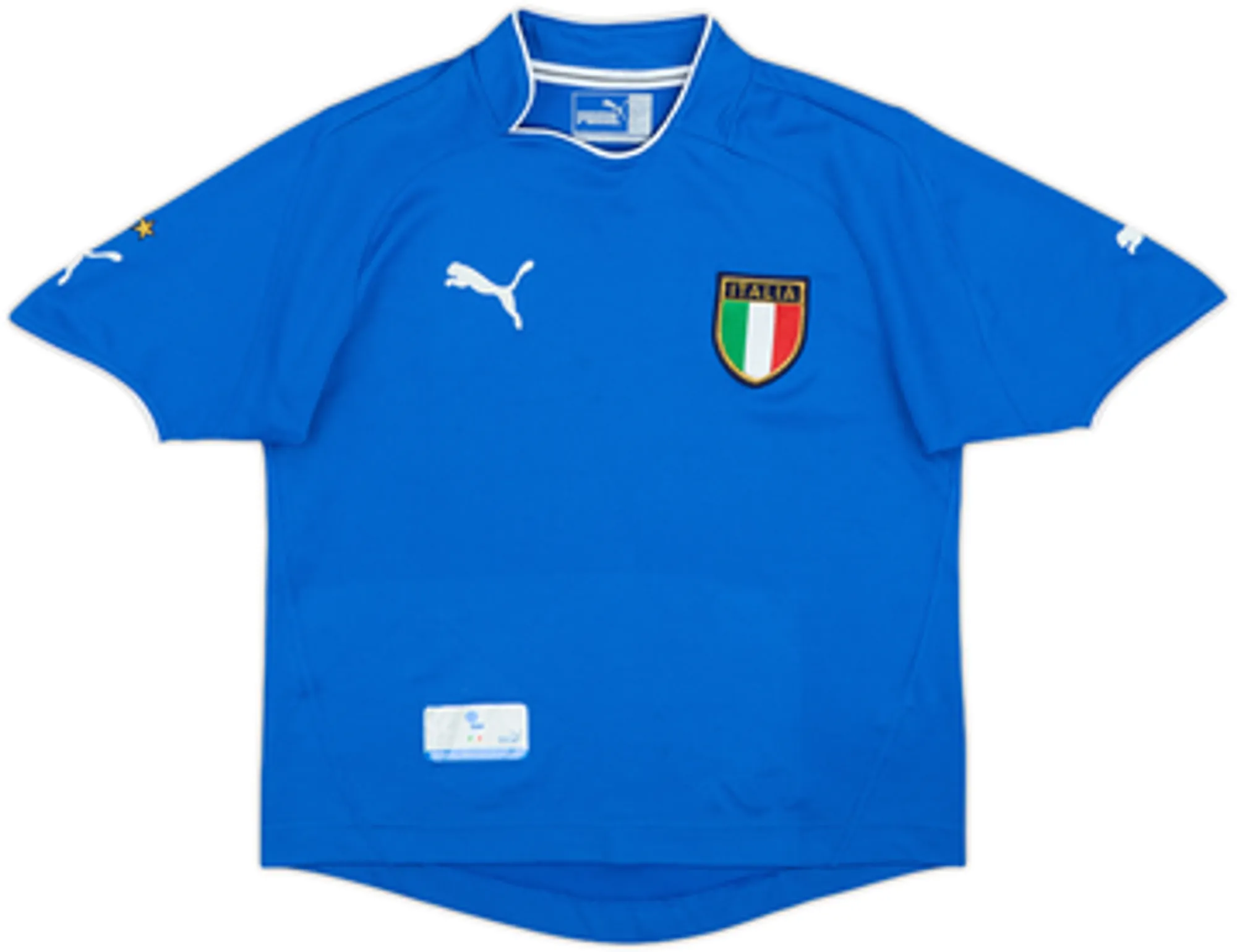 Puma Italy Boys SS Home Shirt 2003