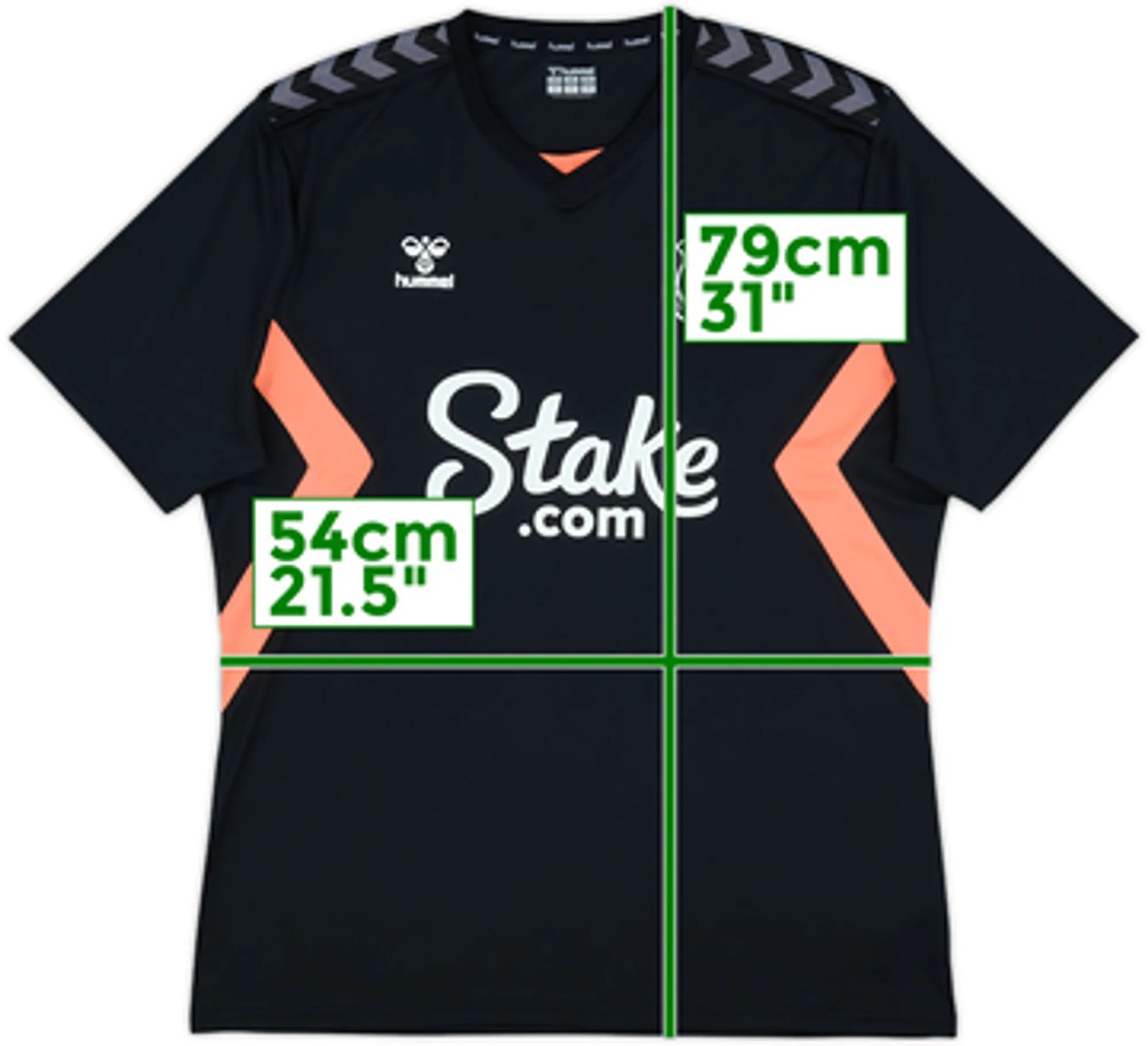 Hummel Everton Mens SS Home Shirt 2020/21