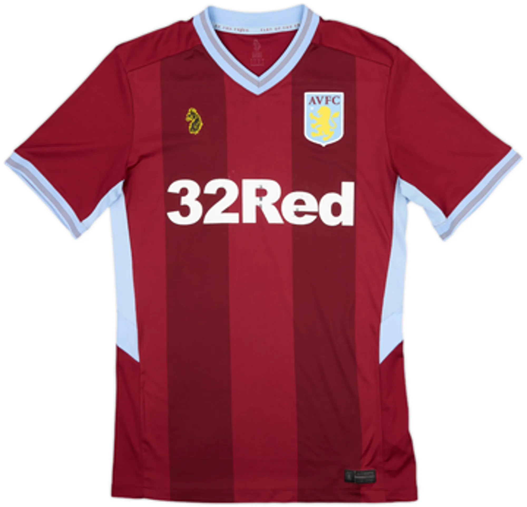 Home Aston Villa Mens SS Home Shirt 2018/19
