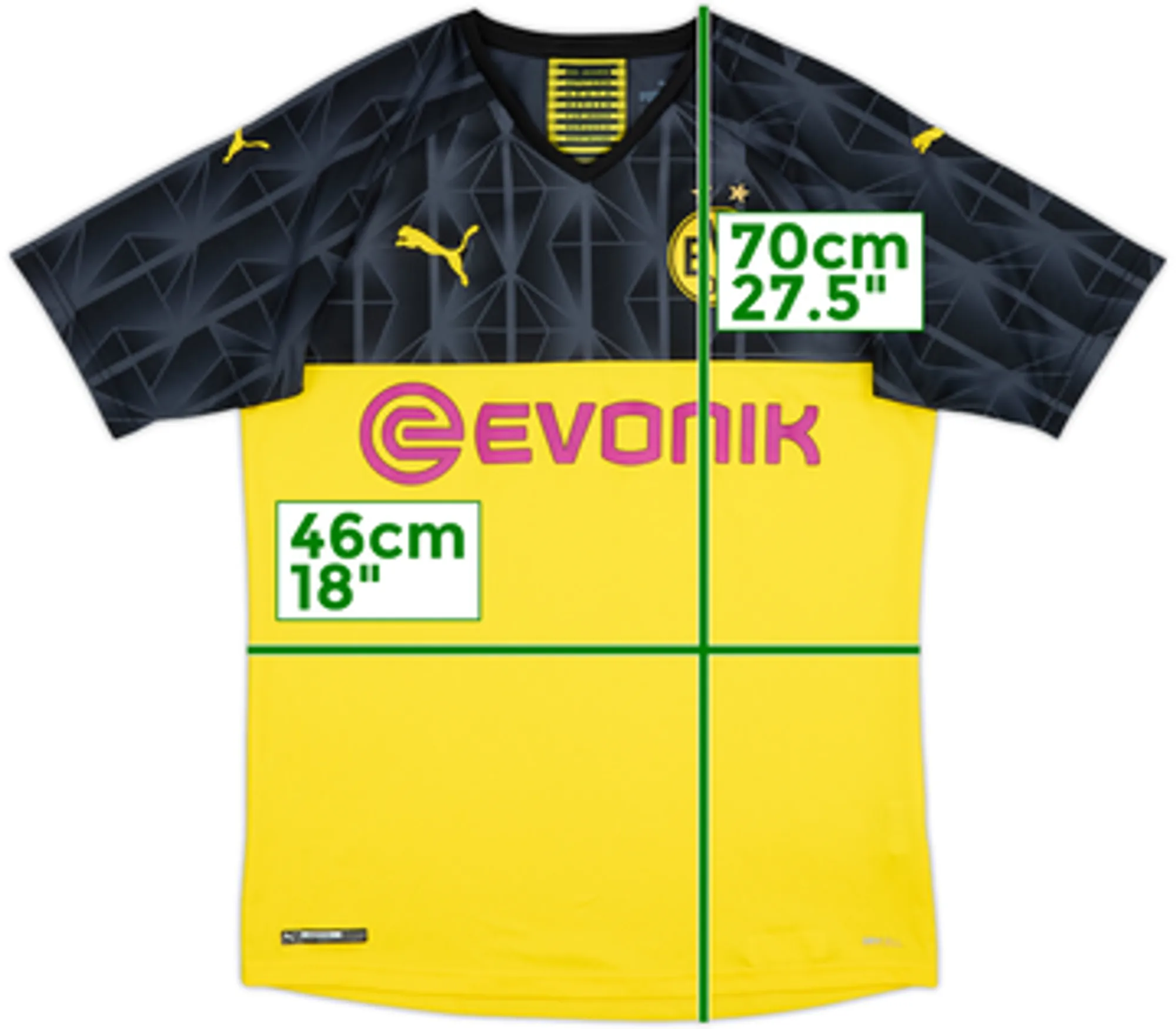 Puma Borussia Dortmund Mens SS Home Shirt 2019/20