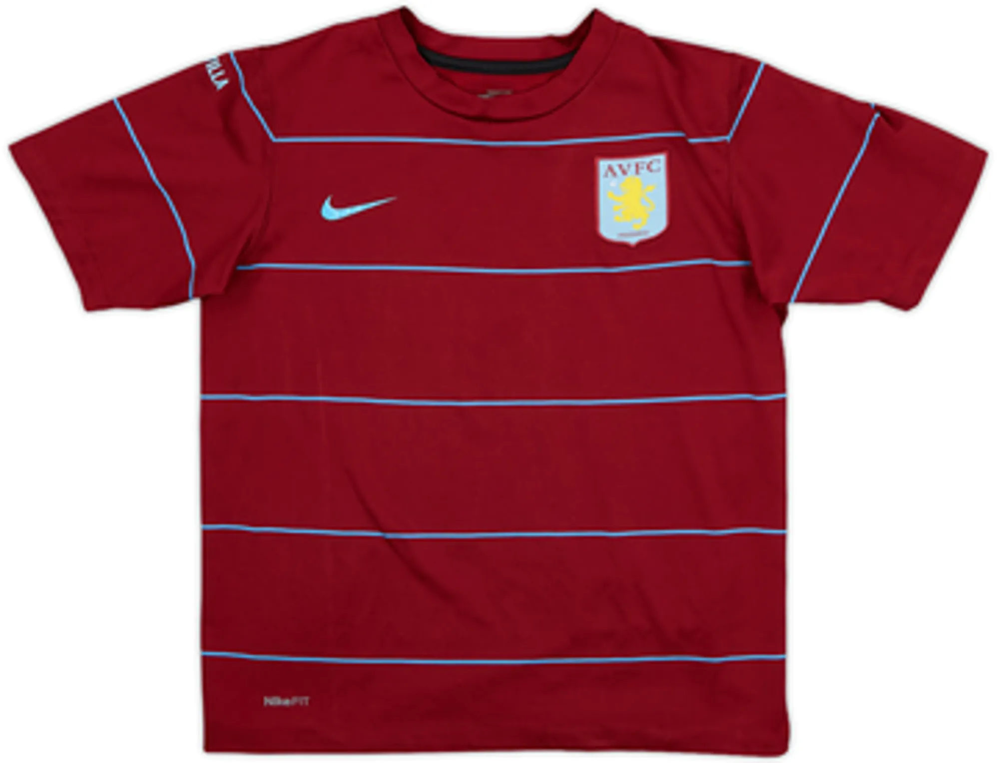 Nike Aston Villa Boys SS Home Shirt 2008/09