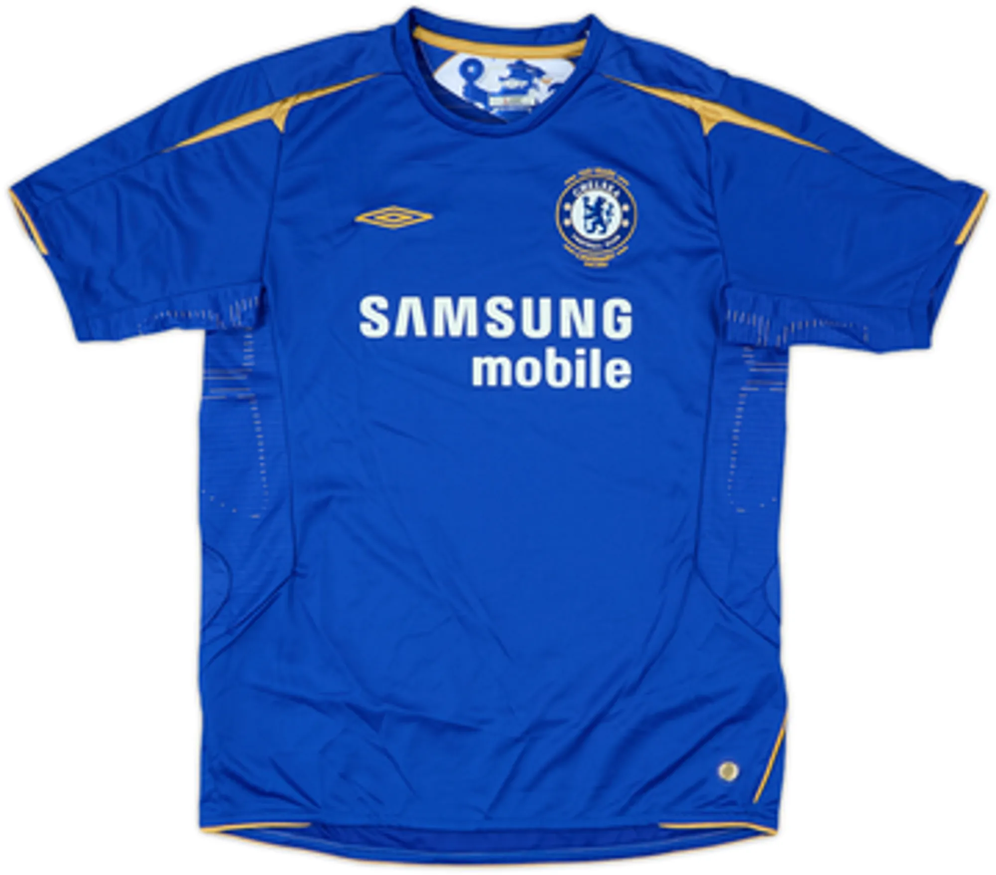 Umbro Chelsea Boys SS Home Shirt 2005/06