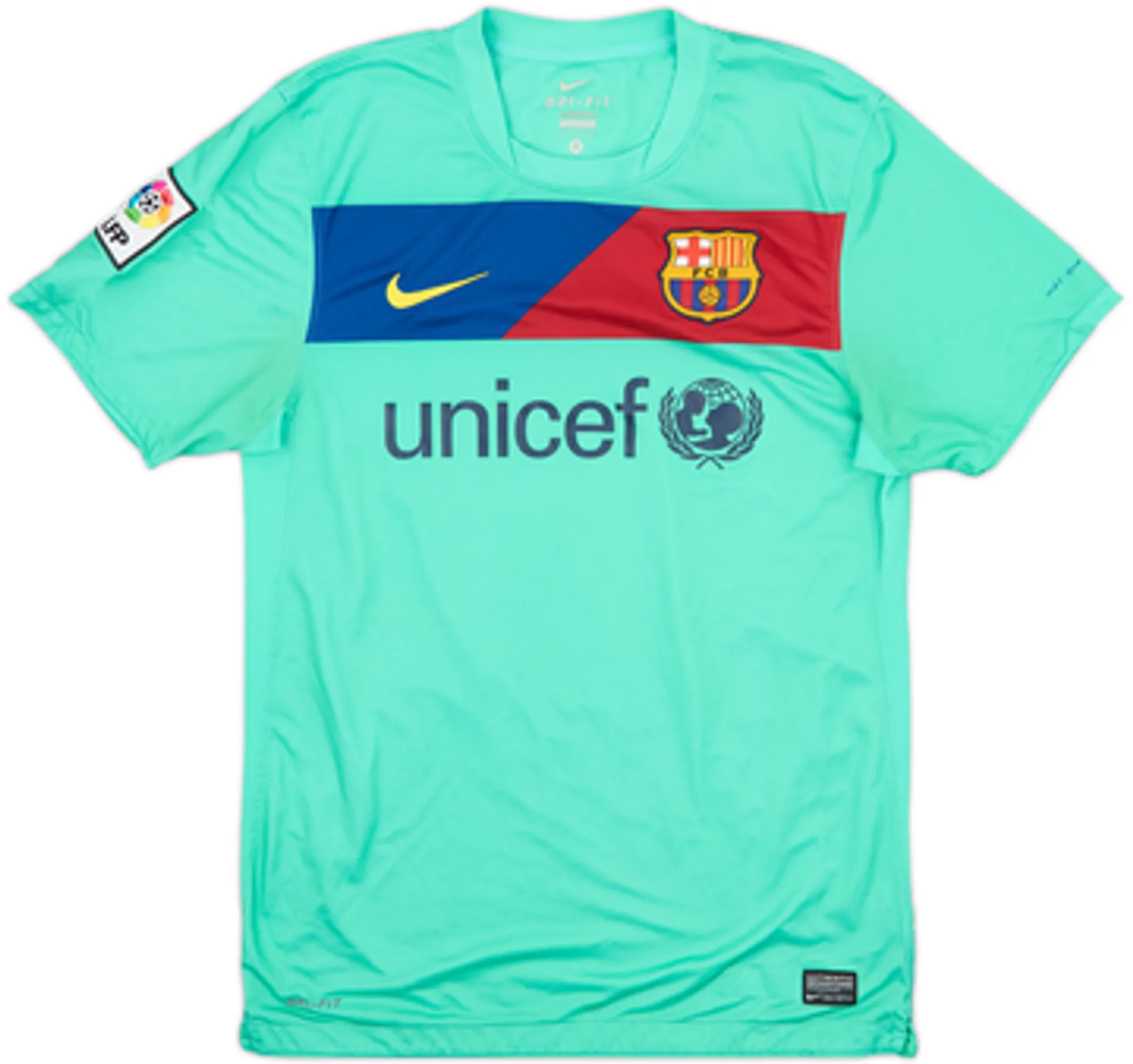 Nike Barcelona Mens SS Away Shirt 2010/11