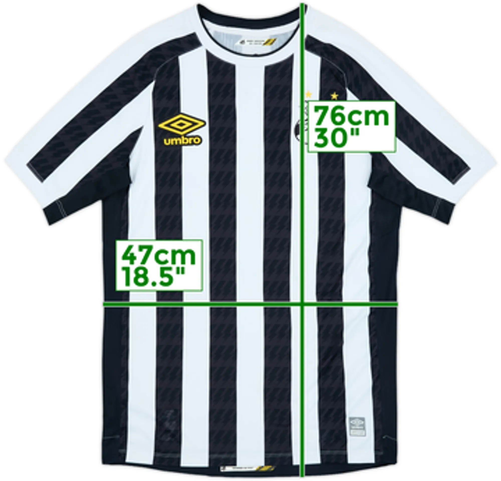 Umbro Santos Mens SS Away Shirt 2021/22