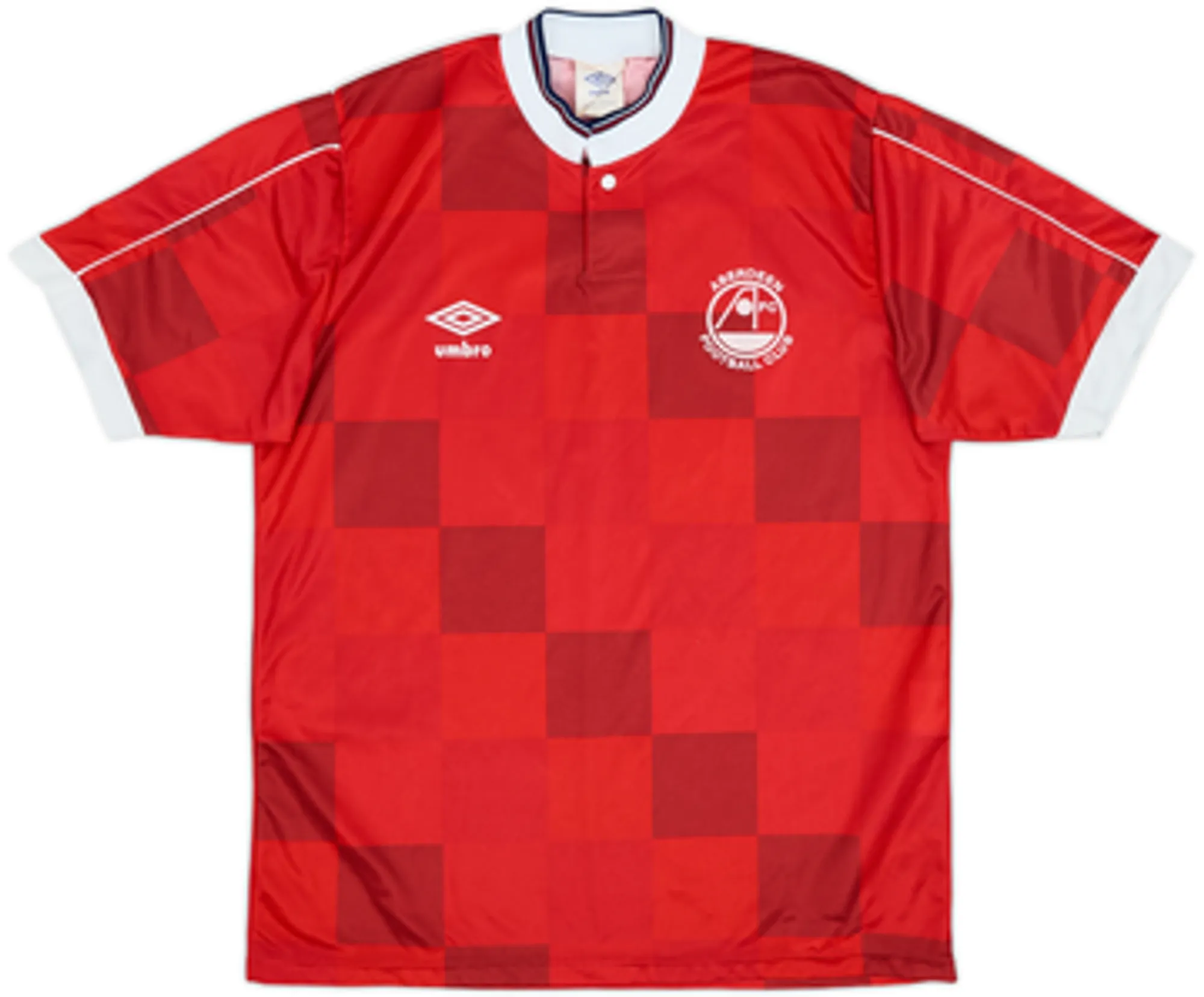 Umbro Aberdeen Mens SS Home Shirt 1987/88