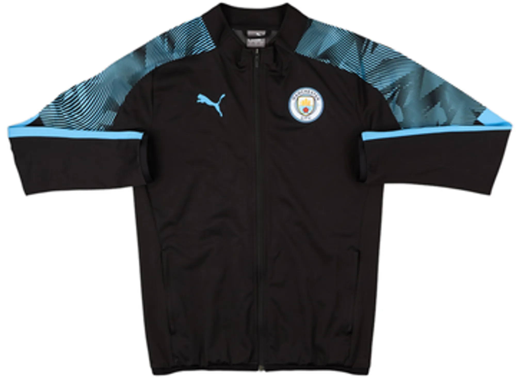 2019-20 Manchester City Puma Track Jacket - 9/10 - (S)