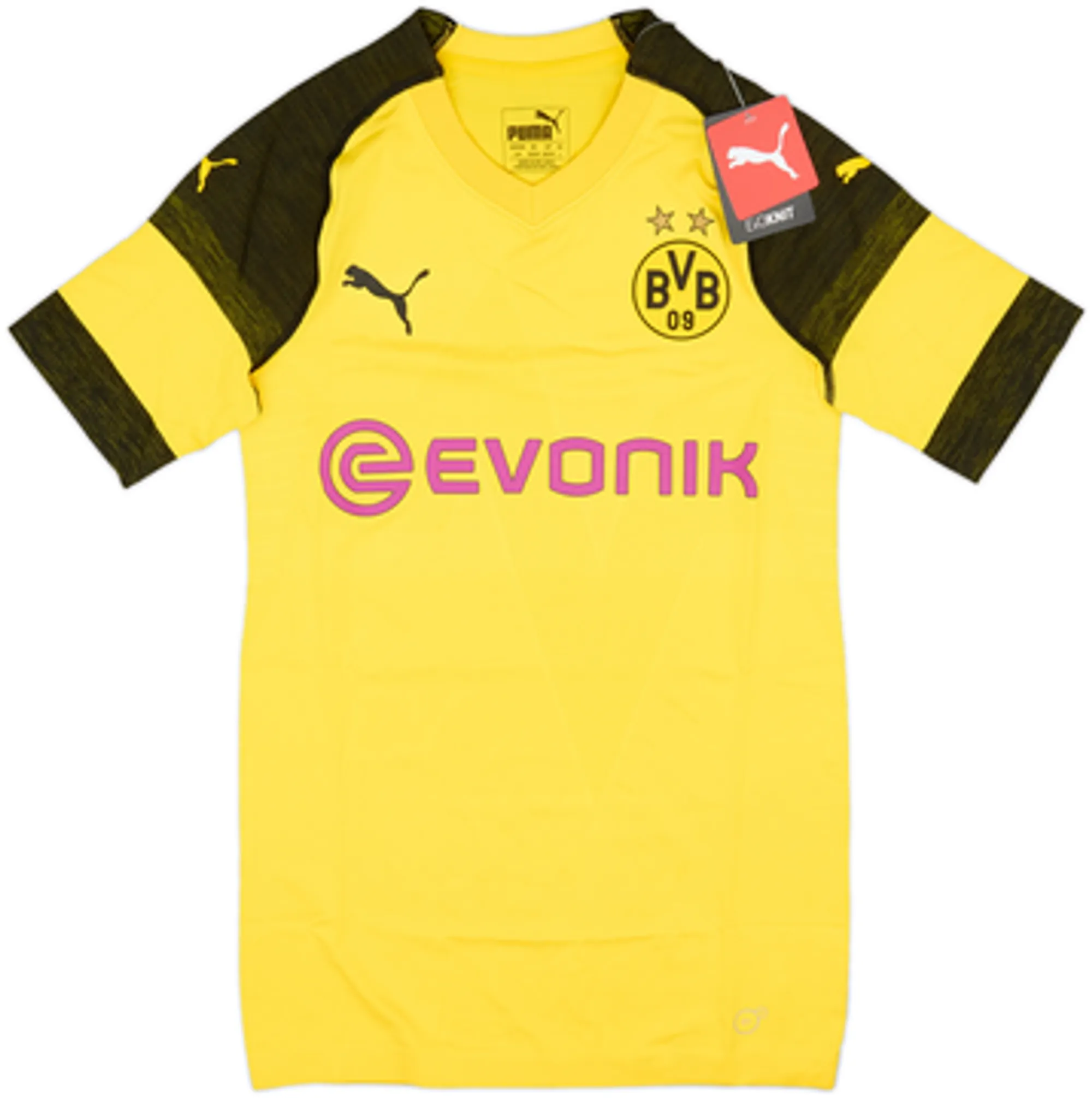 Puma Borussia Dortmund Mens SS Player Issue Home Shirt 2018/19