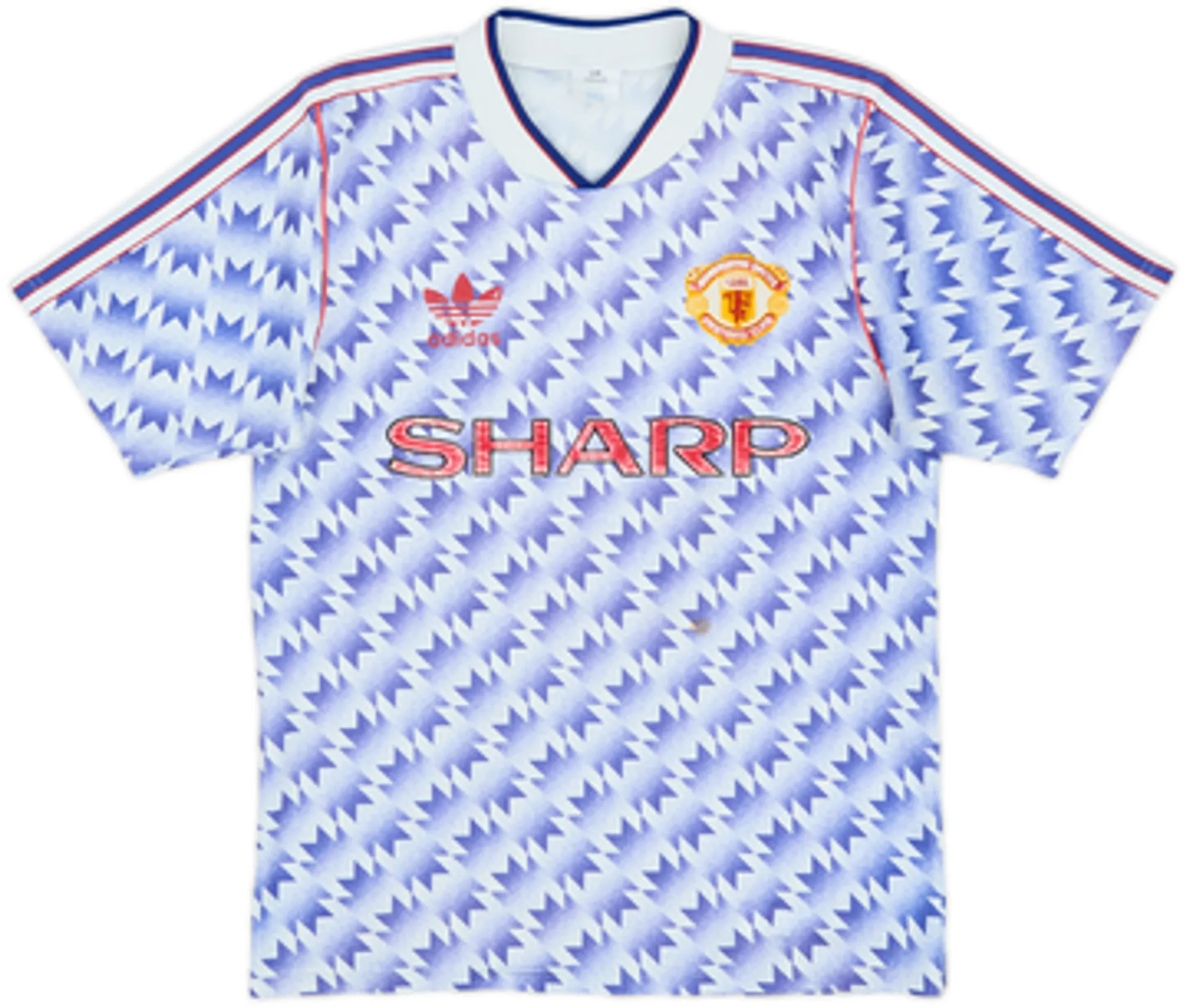 adidas Manchester United Mens SS Away Shirt 1990/92