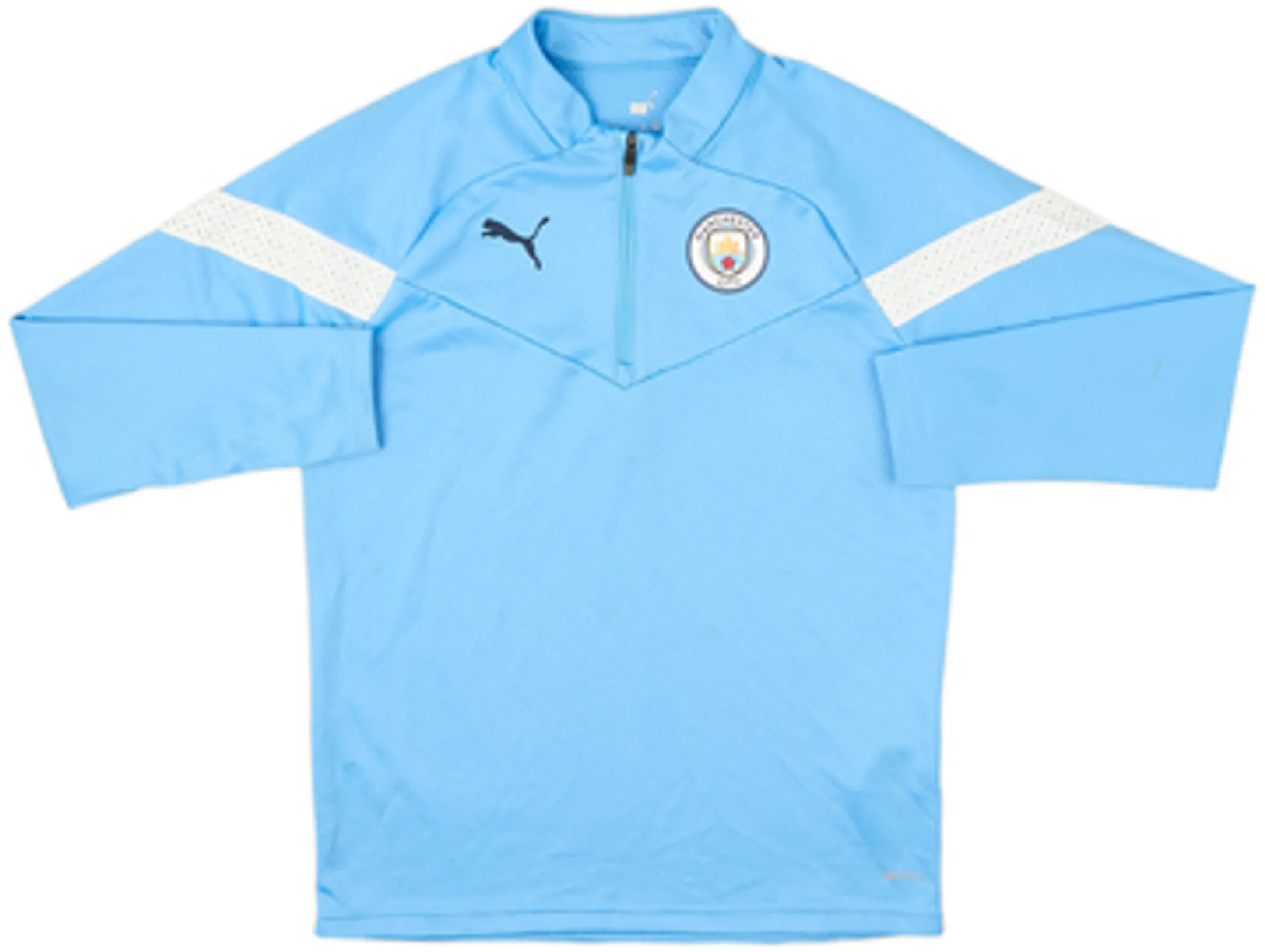 Puma Manchester City Boys SS Home Shirt 2022/23