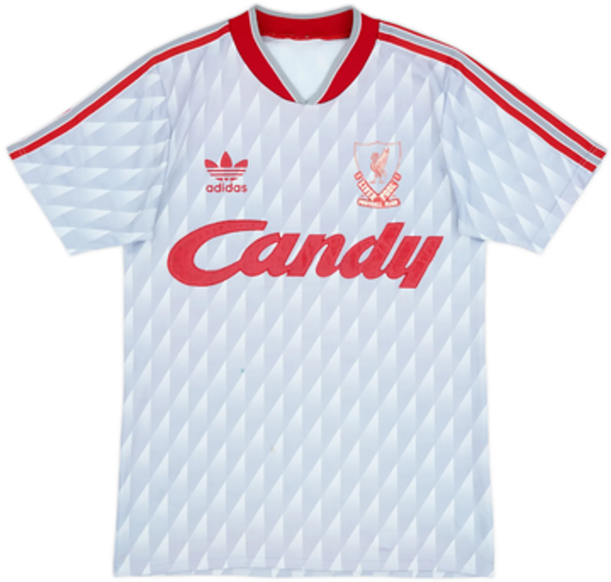 adidas Liverpool Mens SS Away Shirt 1989/91