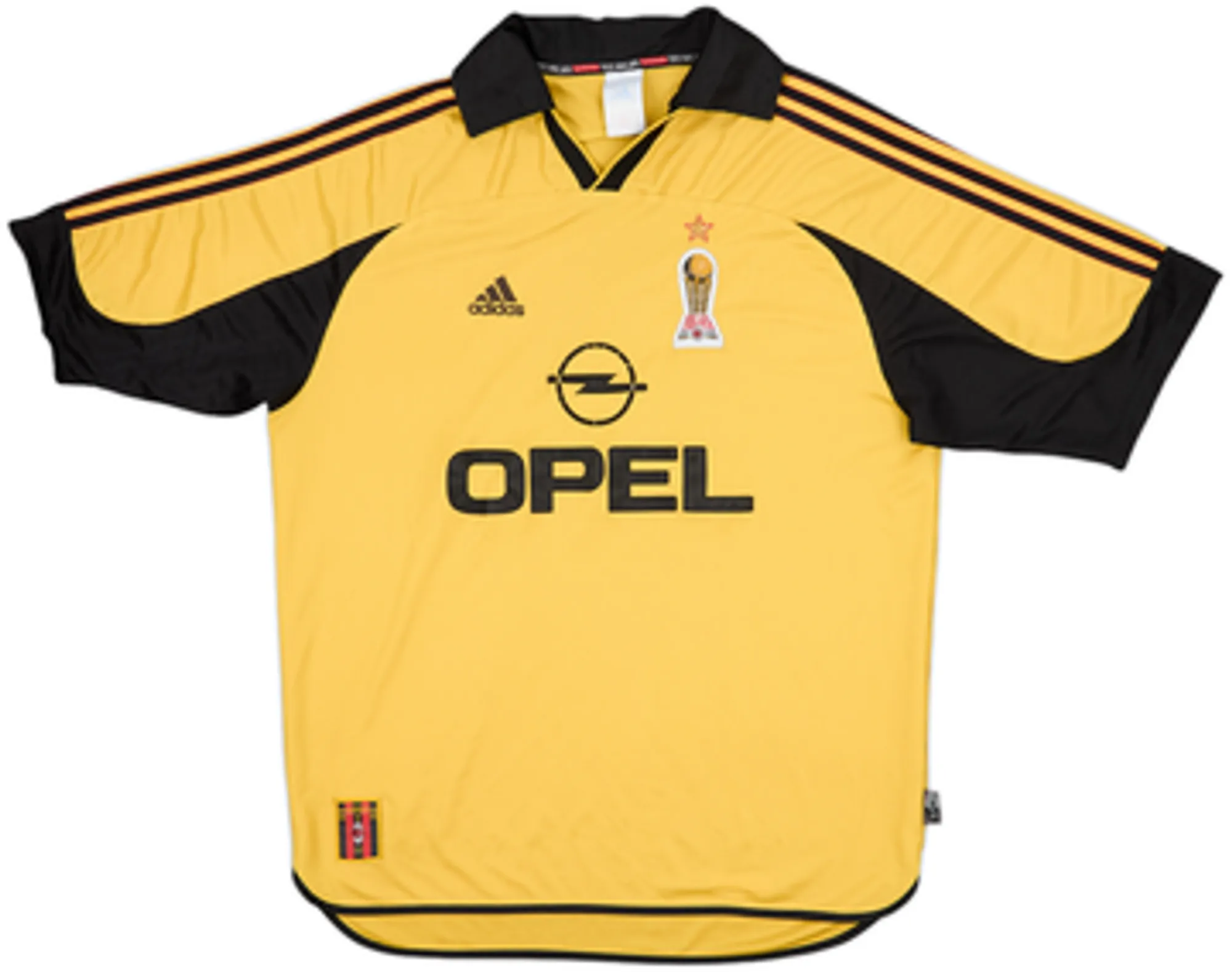 adidas AC Milan Mens SS Fourth Shirt 1999/00