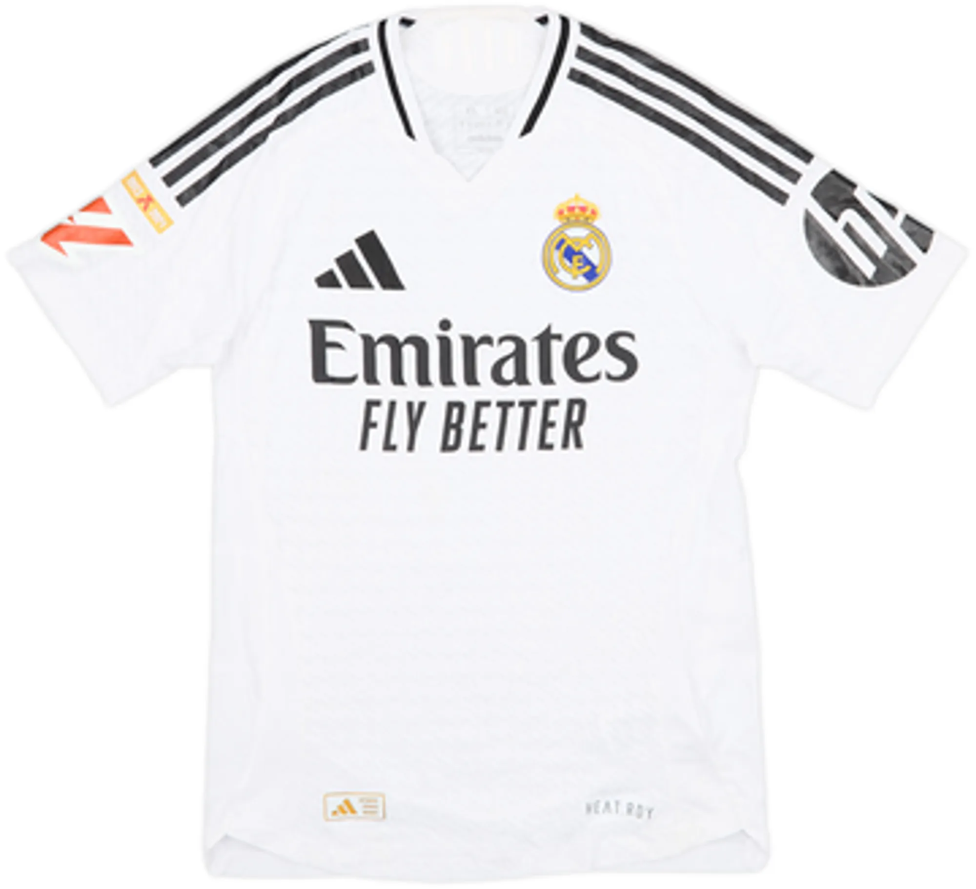 adidas Real Madrid Mens SS Player Issue Home Shirt 2024/25