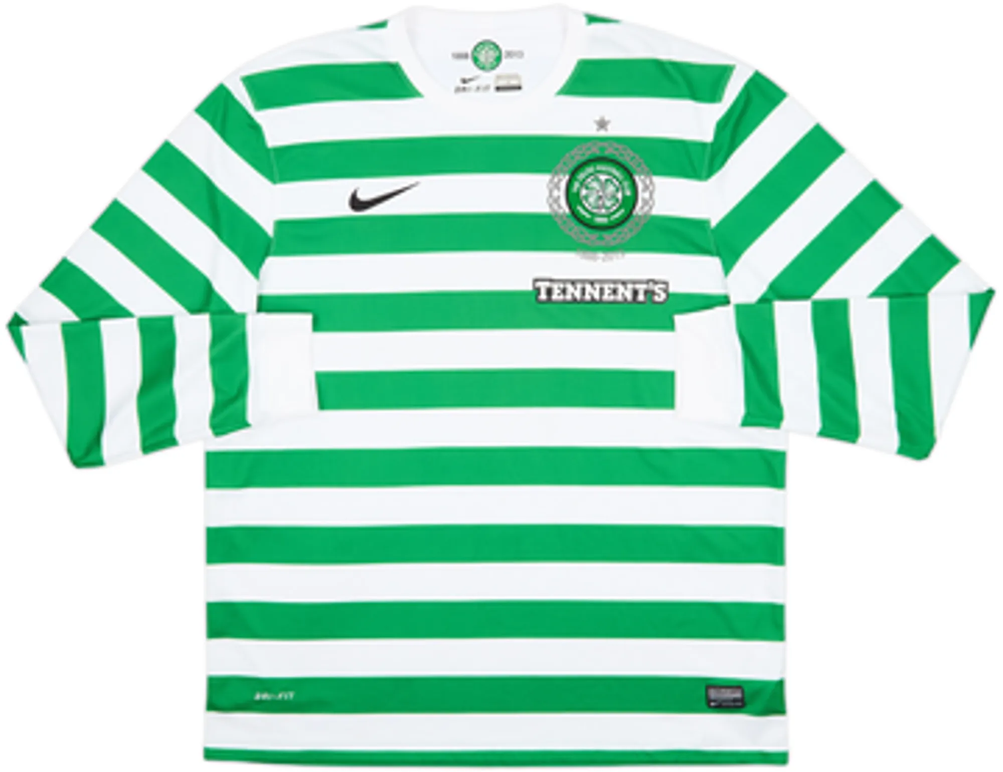 Nike Celtic Mens LS Home Shirt 2012/13