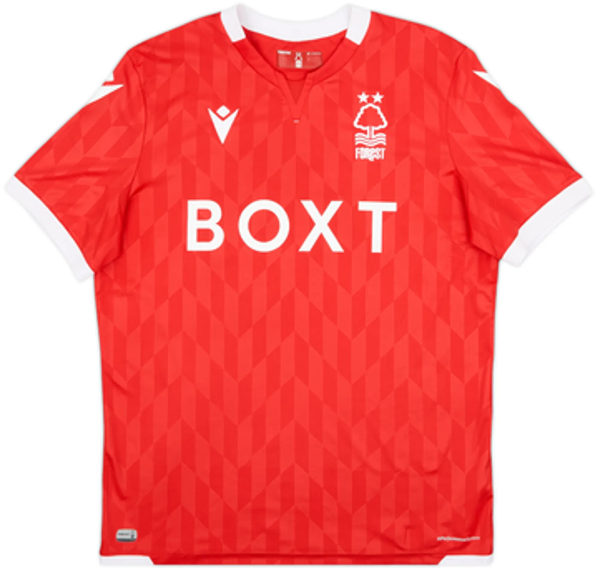 Macron Nottingham Forest Mens SS Home Shirt 2021/22