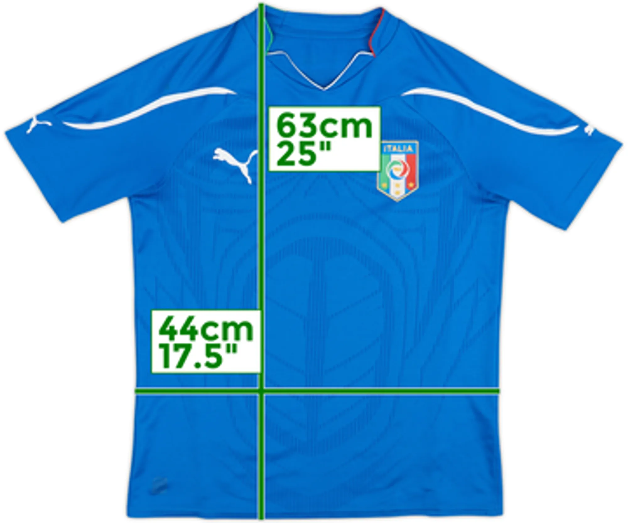 Puma Italy Mens SS Home Shirt 2010