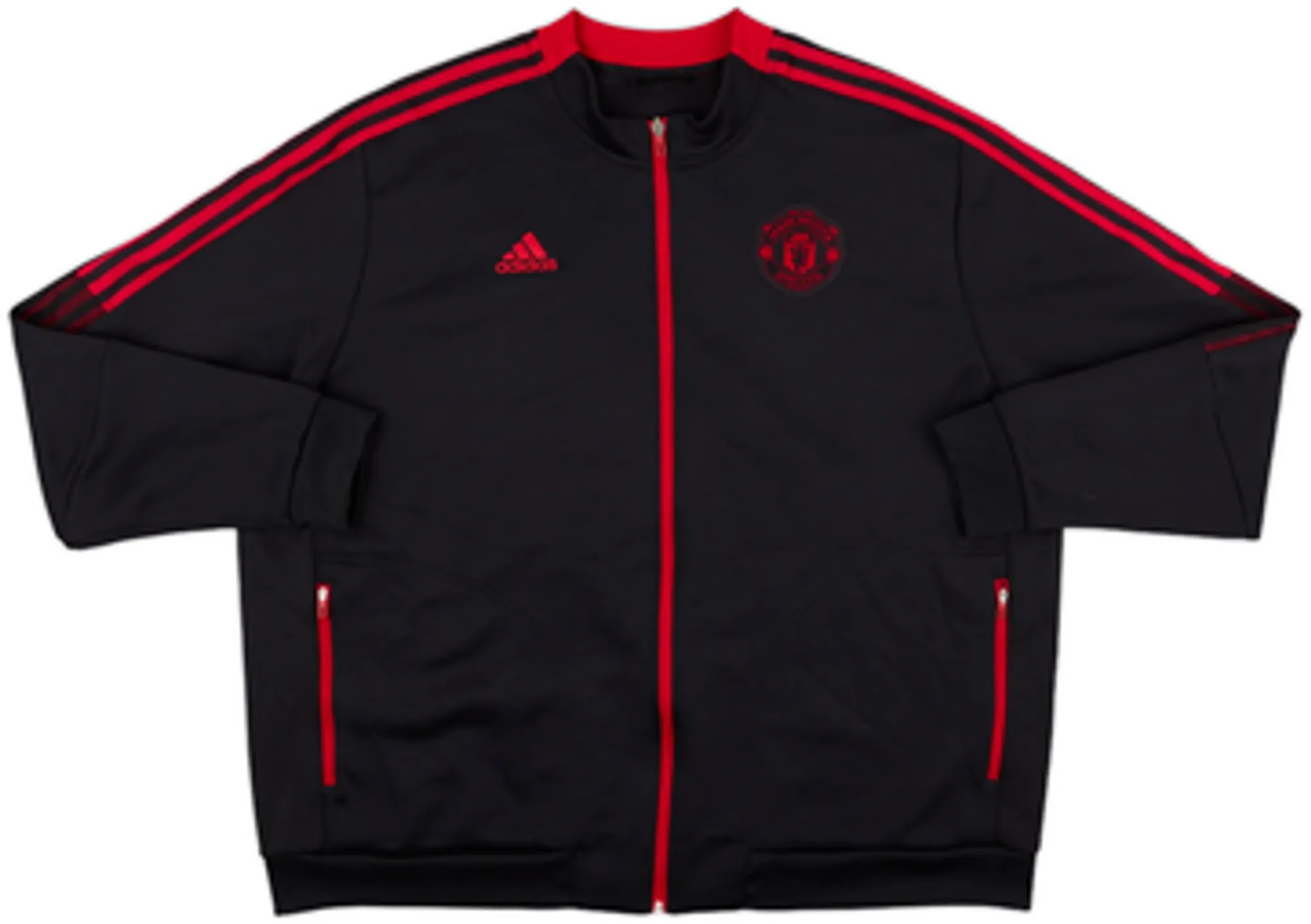 2021-22 Manchester United adidas Track Jacket - 7/10 - (4XL)