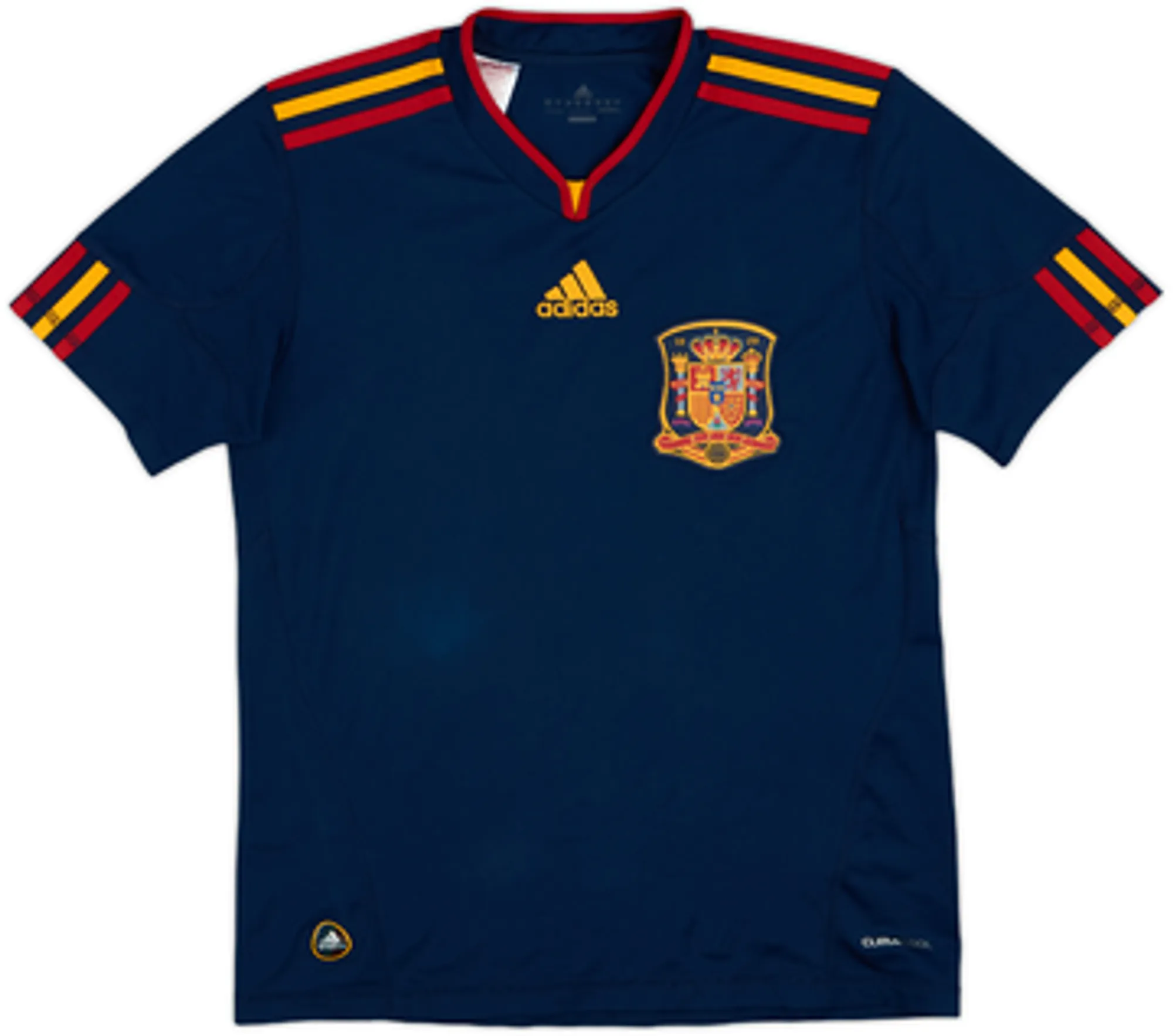 adidas Spain Boys SS Away Shirt 2010