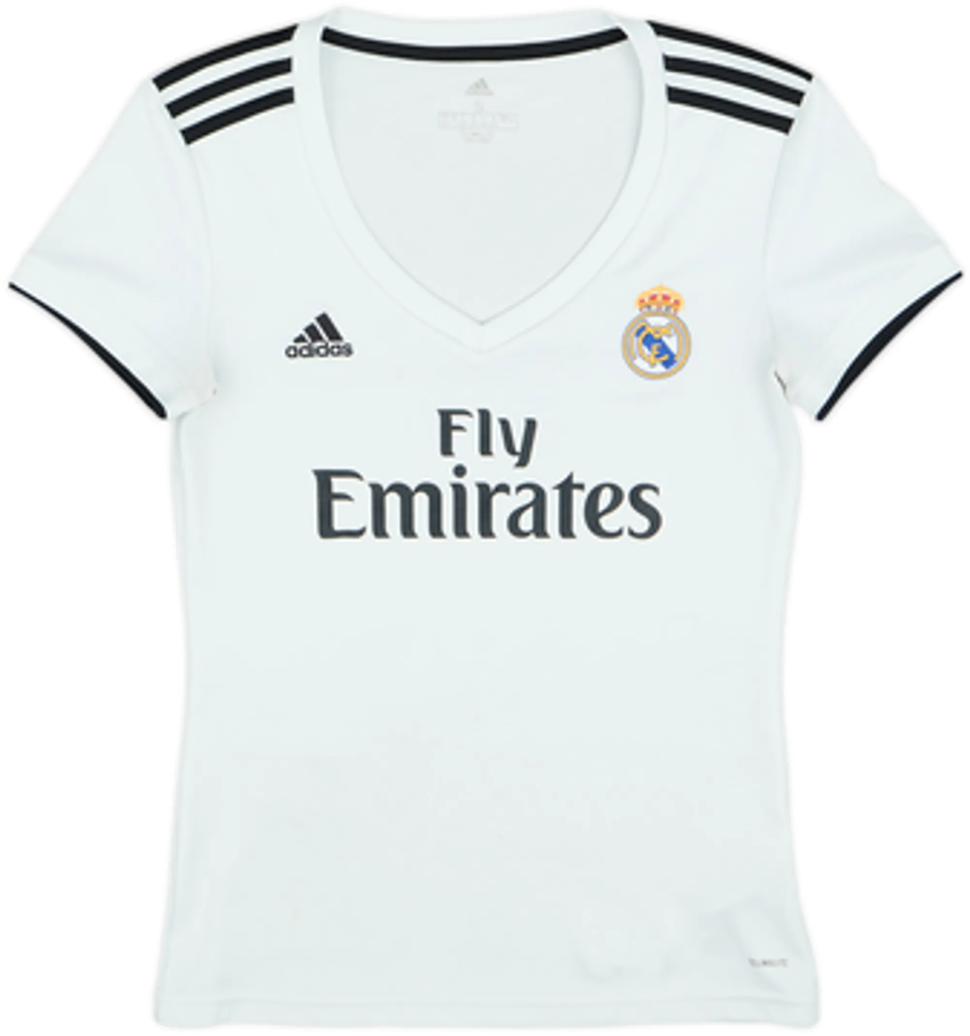 adidas Real Madrid Womens SS Home Shirt 2018/19