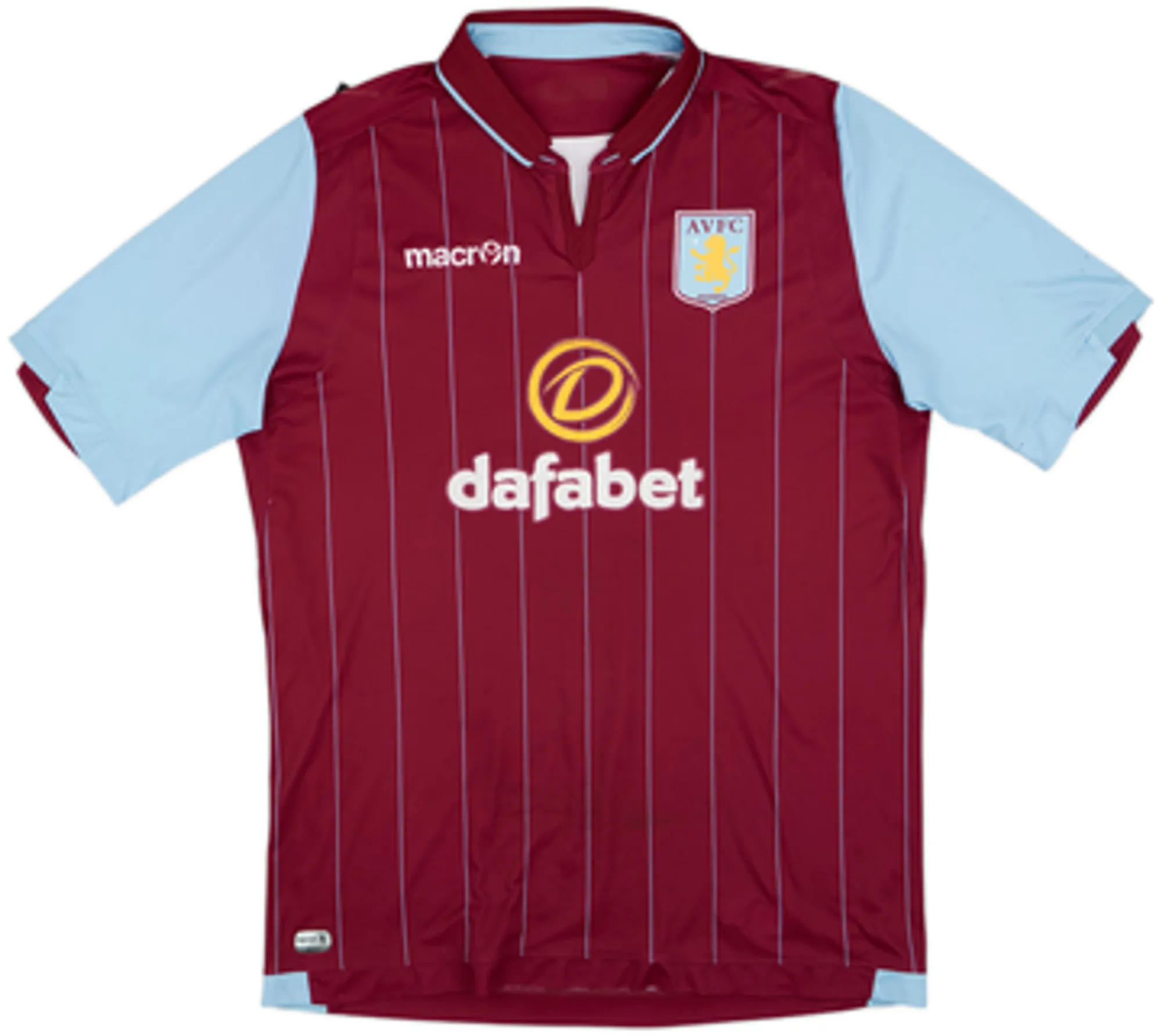 Macron Aston Villa Mens SS Home Shirt 2014/15