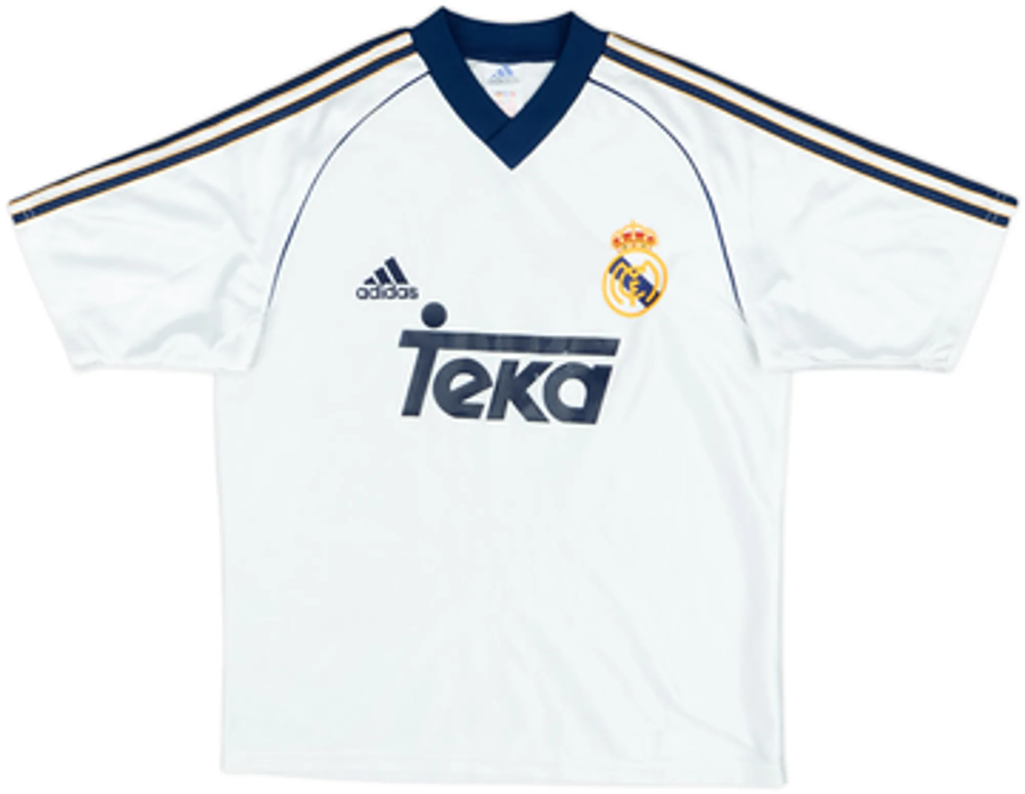 adidas Real Madrid Boys SS Home Shirt 1998/00