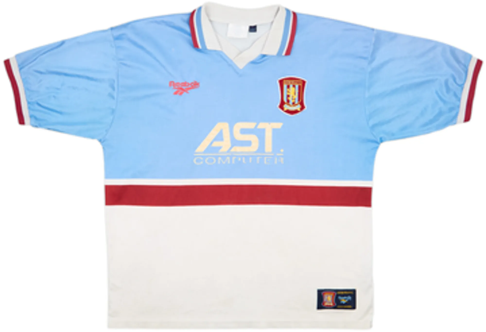 Reebok Aston Villa Mens SS Away Shirt 1997/98