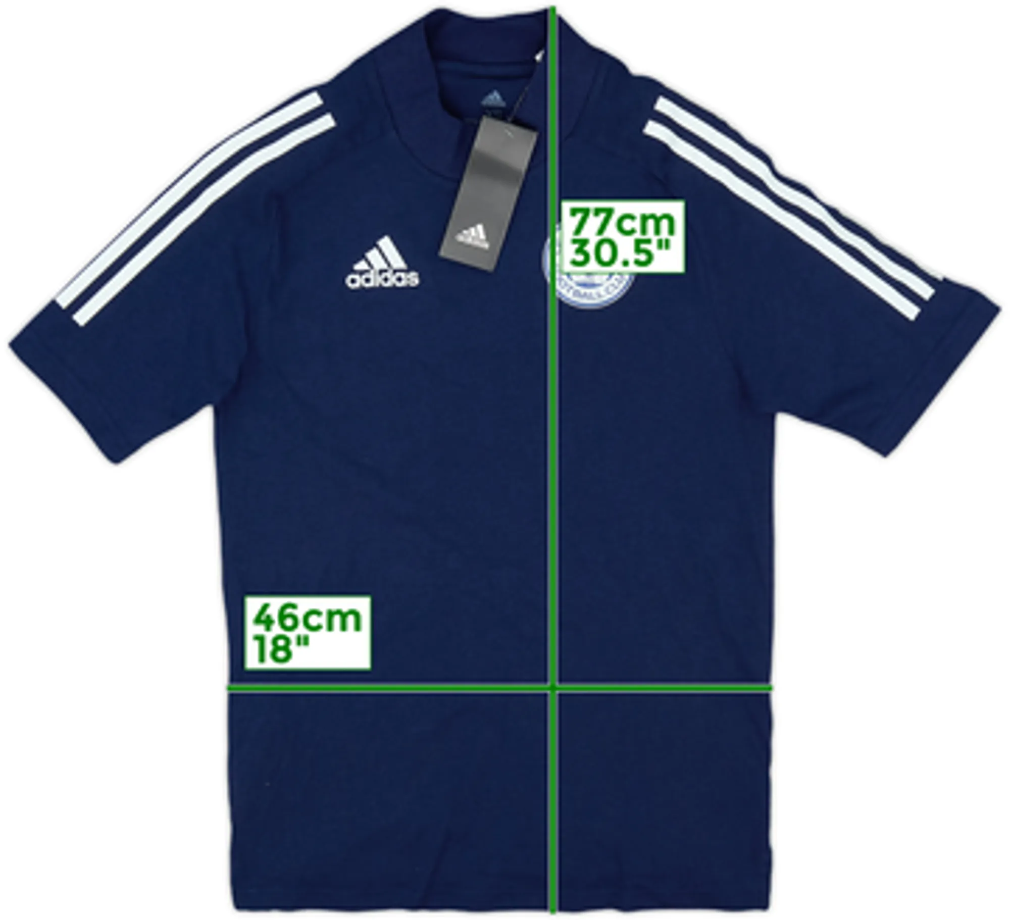 adidas Leicester City Mens SS Home Shirt 2019/20